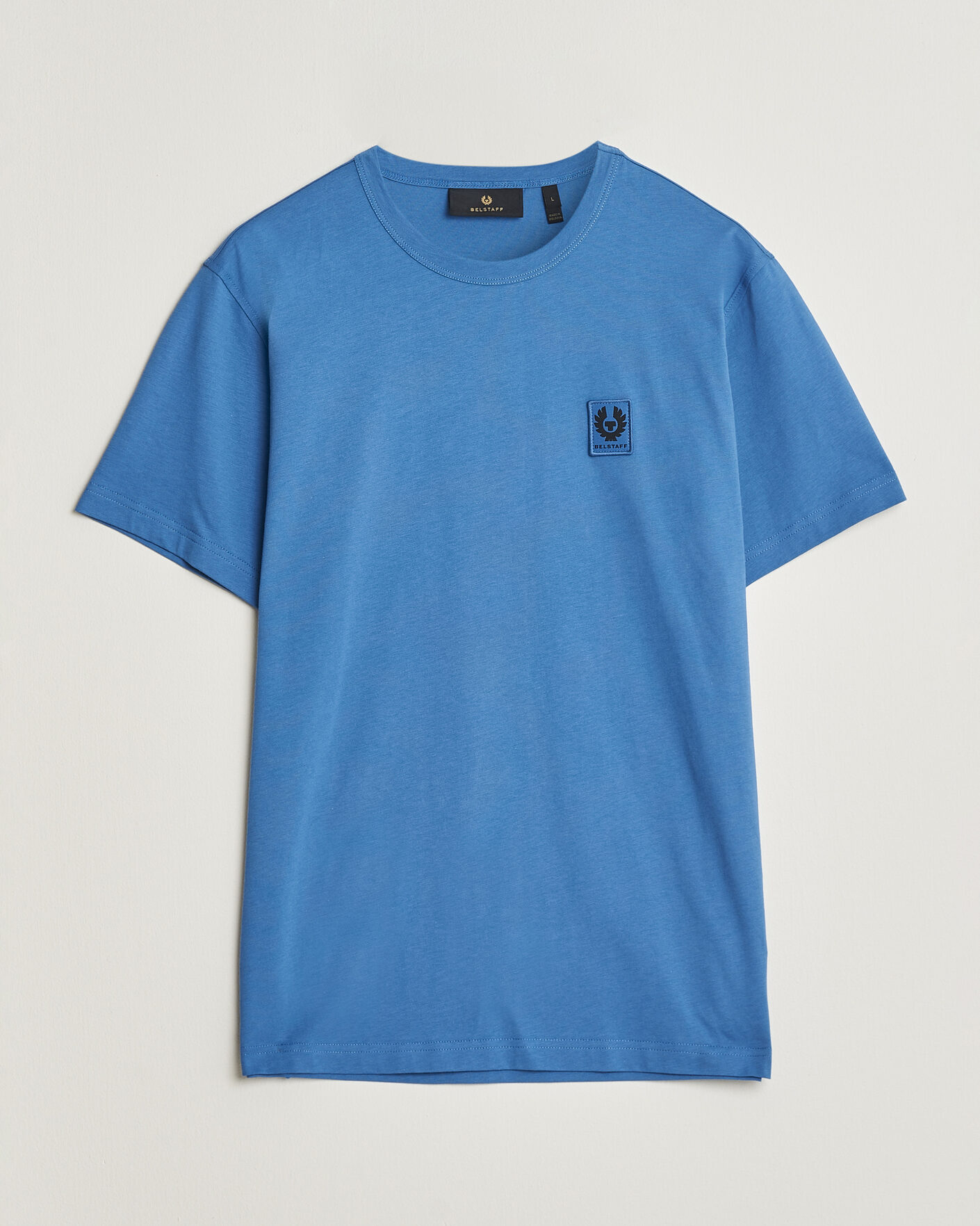 Men | T-Shirts | Belstaff | Signature Crew Neck T-Shirt Marine Blue