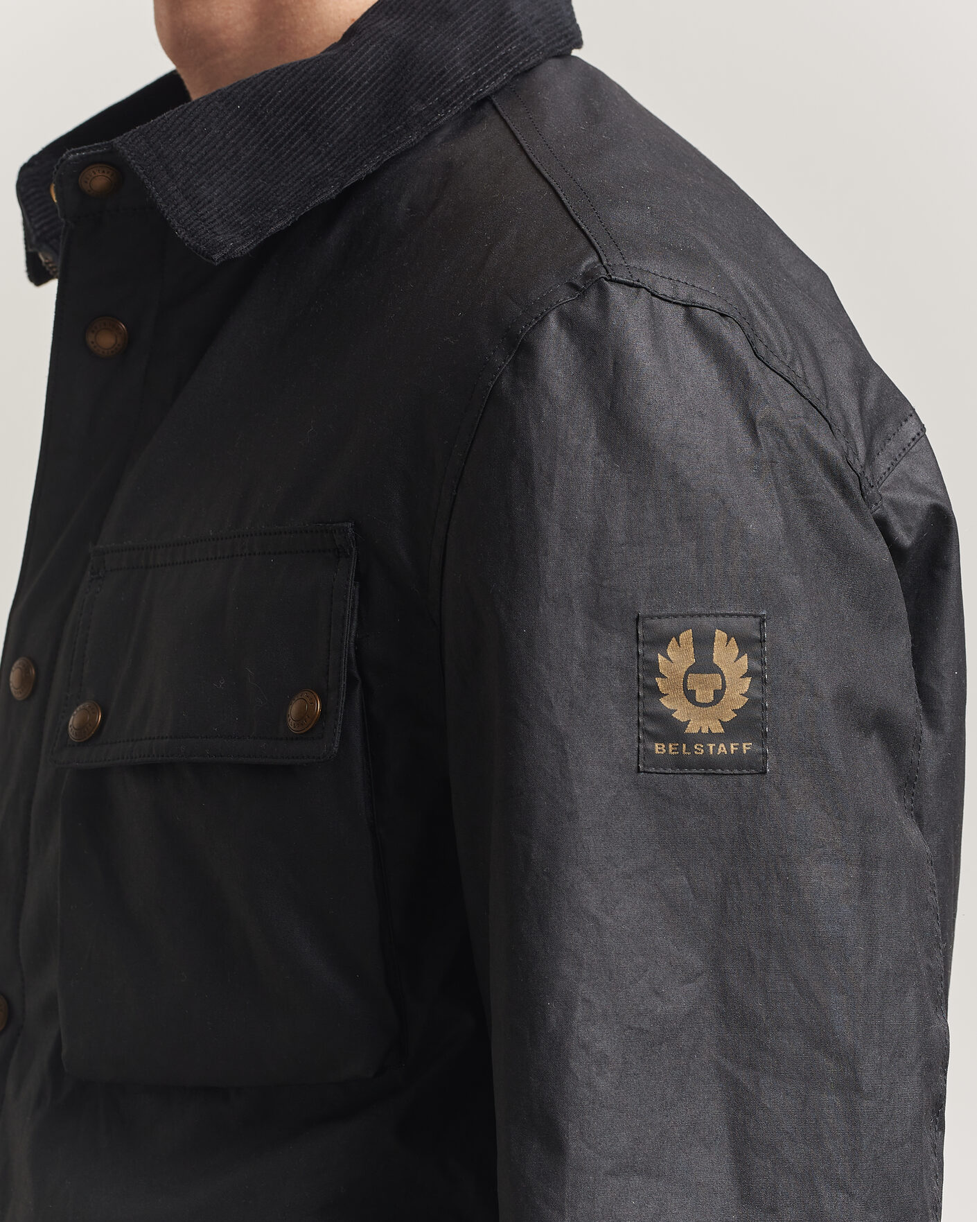 Men | Coats & Jackets | Belstaff | Ground Wax Jacket Black