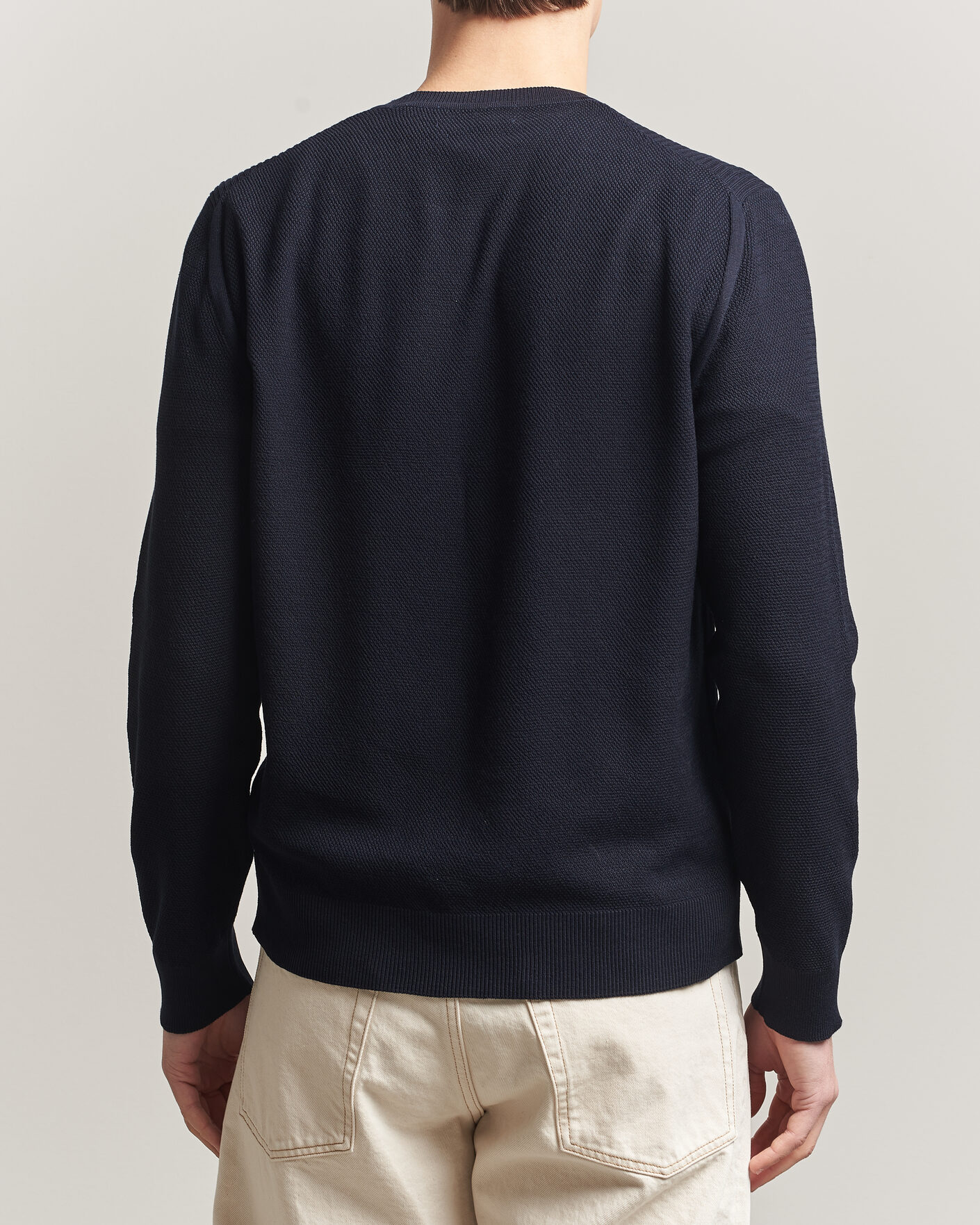 Men | Sweaters & Knitwear | Belstaff | Coast Knitted Crew Neck Dark Ink
