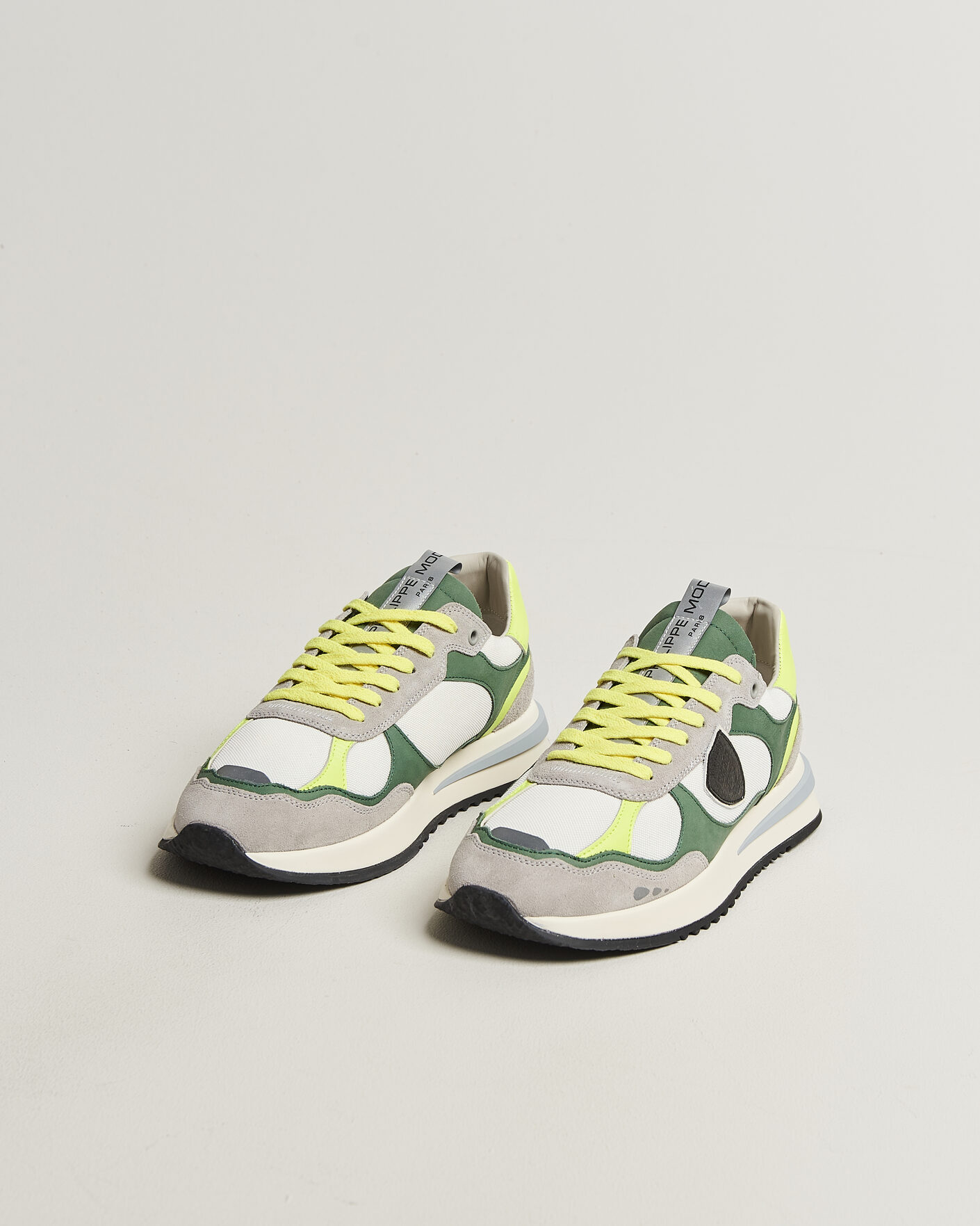 Men | Sneakers | Philippe Model | Olympique Running Sneaker White/Green