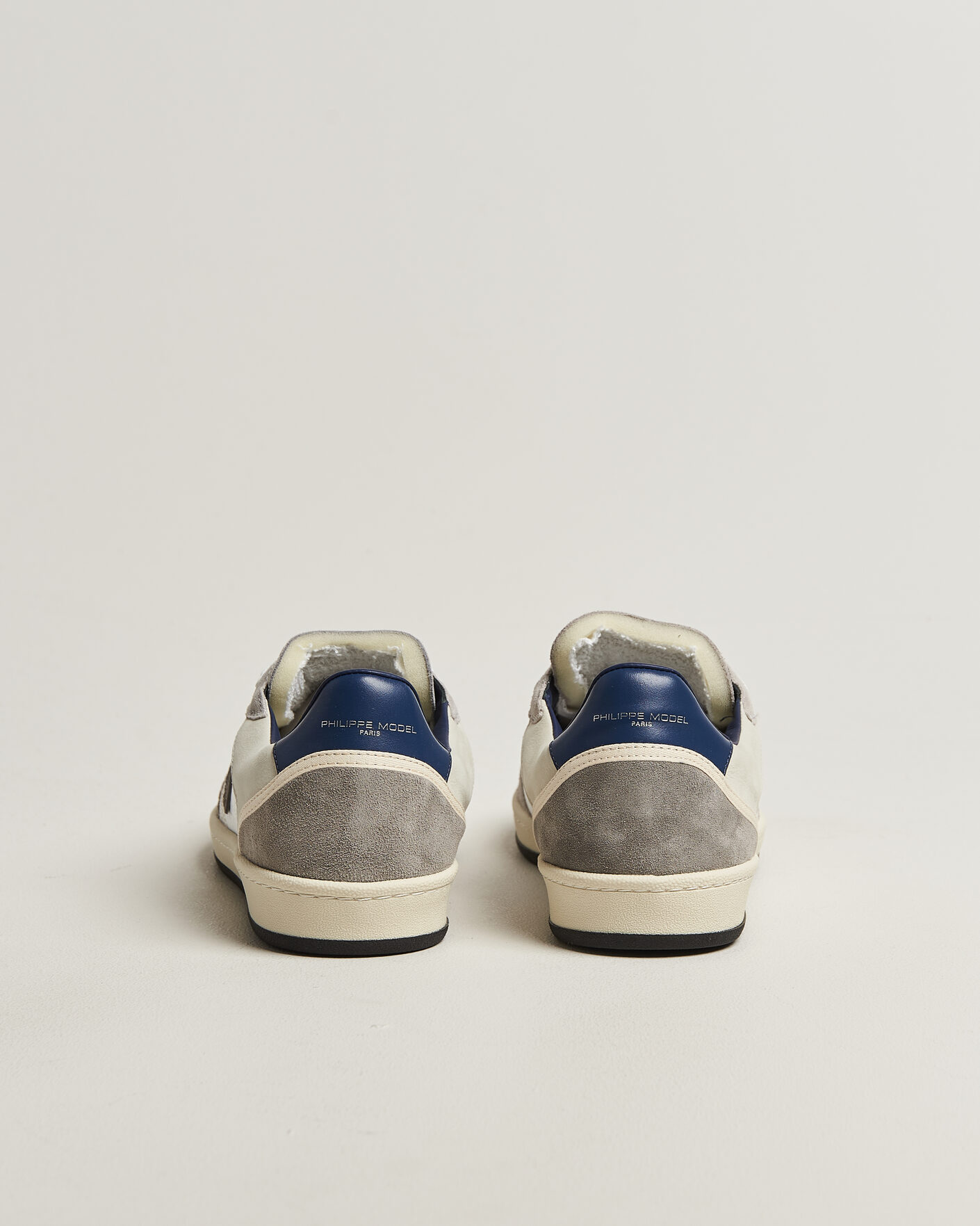 Men | Sneakers | Philippe Model | Pgal Low Leather Sneaker Grey