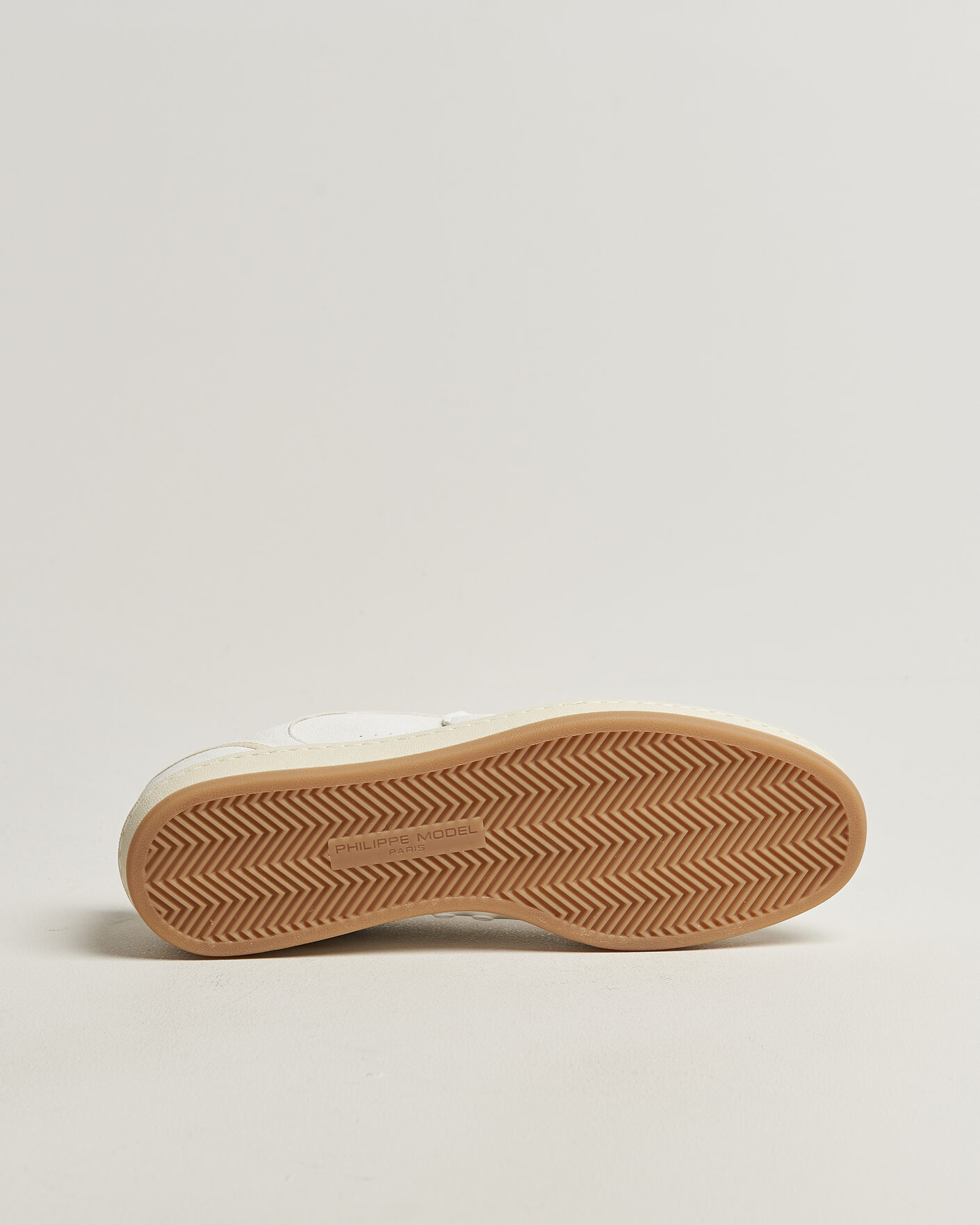 Men | Sneakers | Philippe Model | Pgal Low Leather Sneaker White