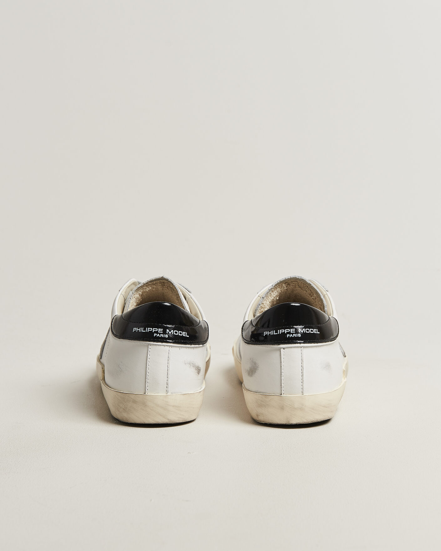 Men | Sneakers | Philippe Model | PRSX Low Top Canvas Mix Sneaker White/Black