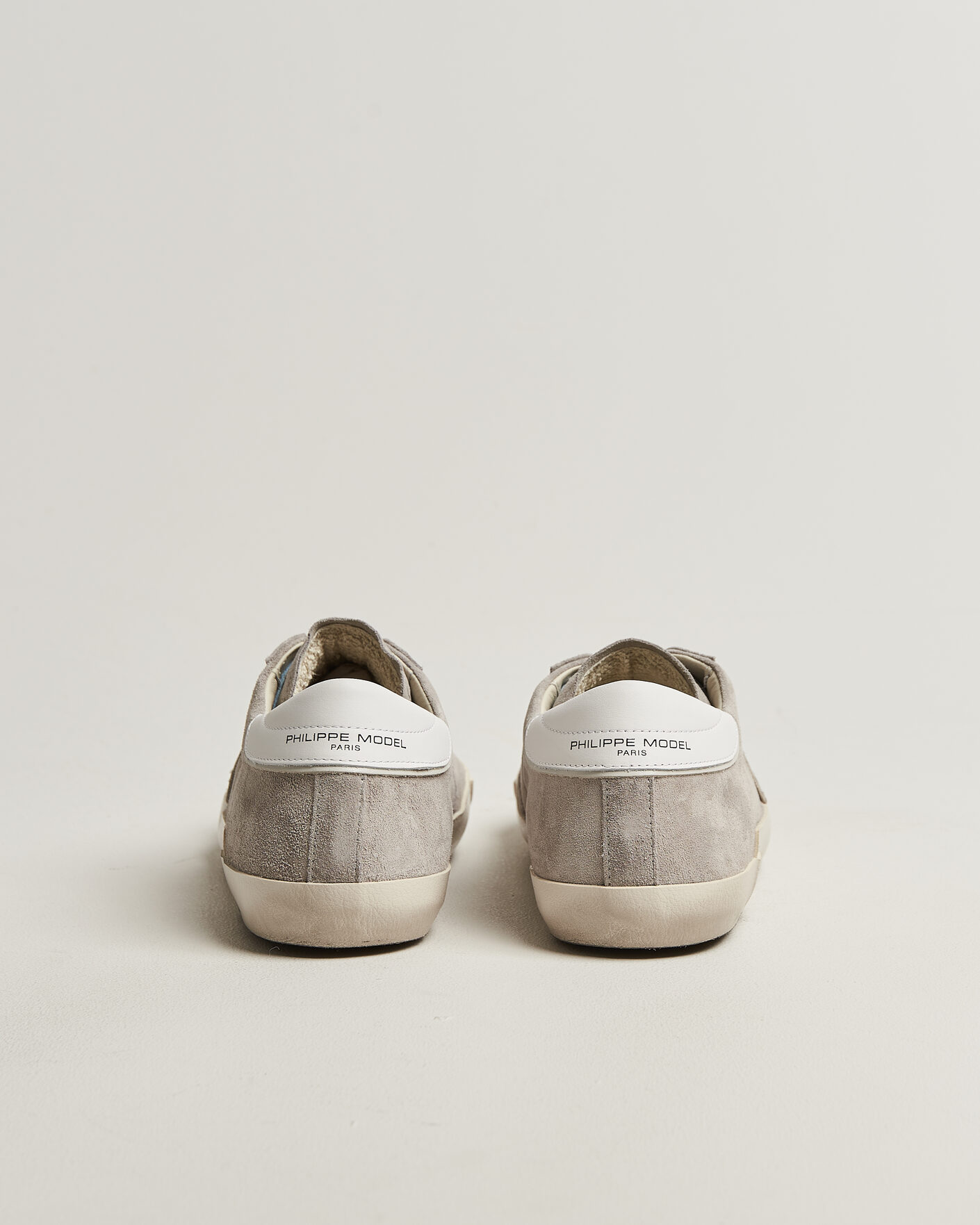 Men | Sneakers | Philippe Model | PRSX Low Top Canvas Mix Sneaker Grey/White