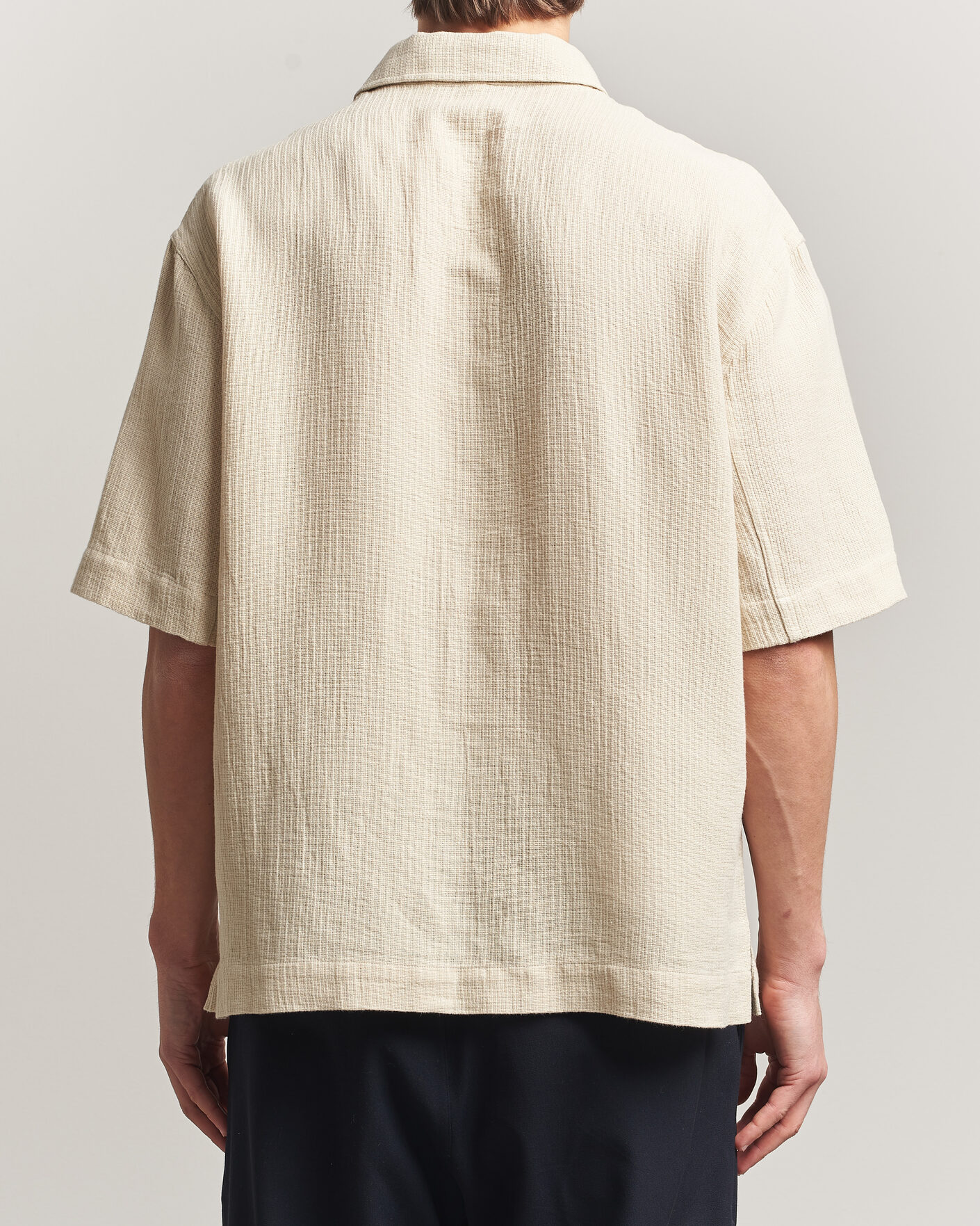 Men | Shirts | Sunflower | Adam Short Sleeve Shirt Off White