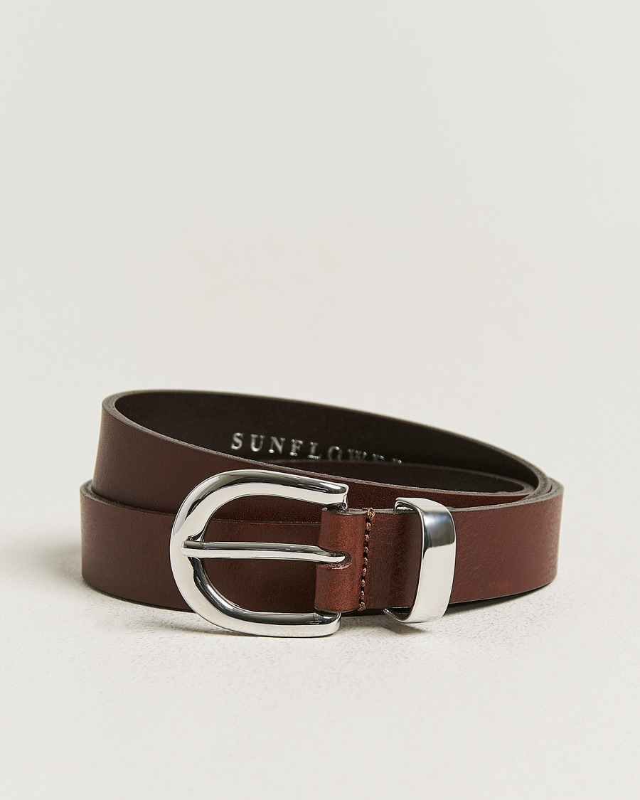 Men | Belts | Sunflower | Simple Belt Brown