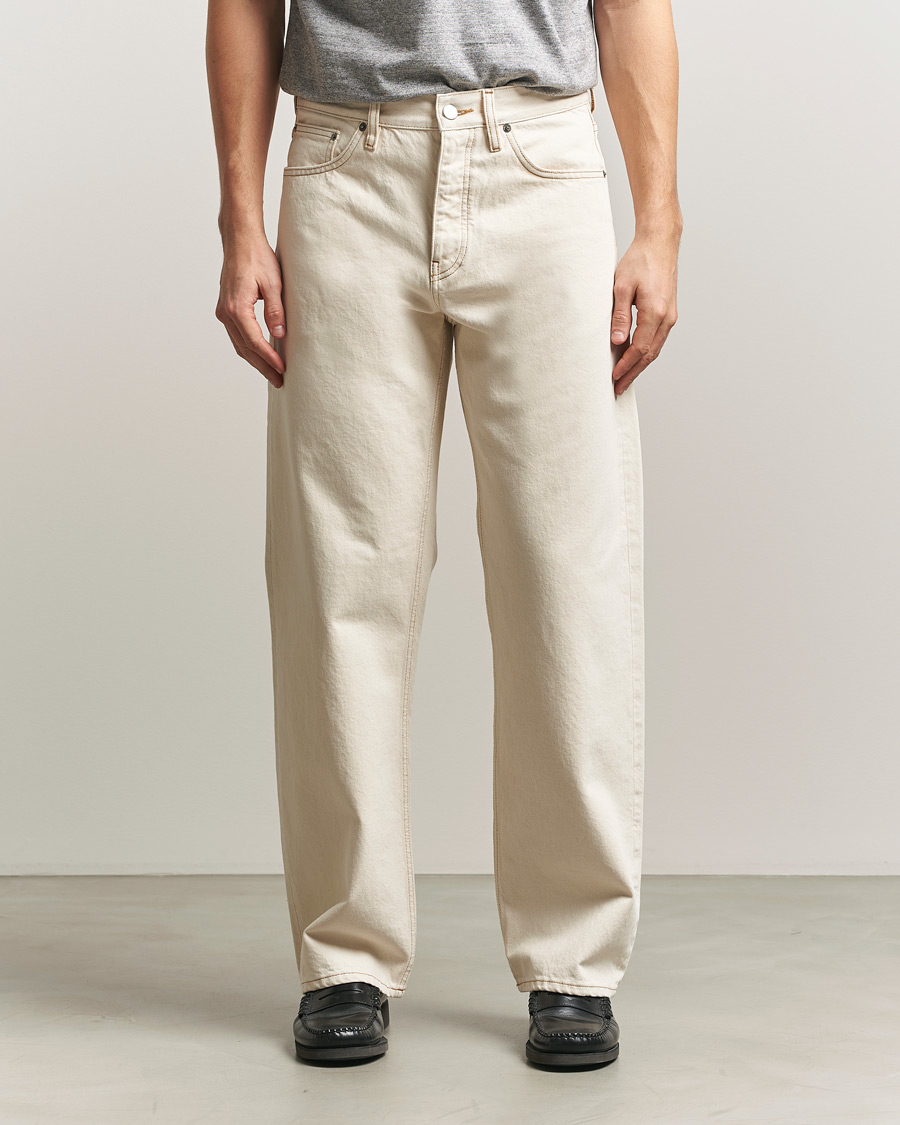 Sunflower Loose Jeans Ecru Contrast at CareOfCarl.com