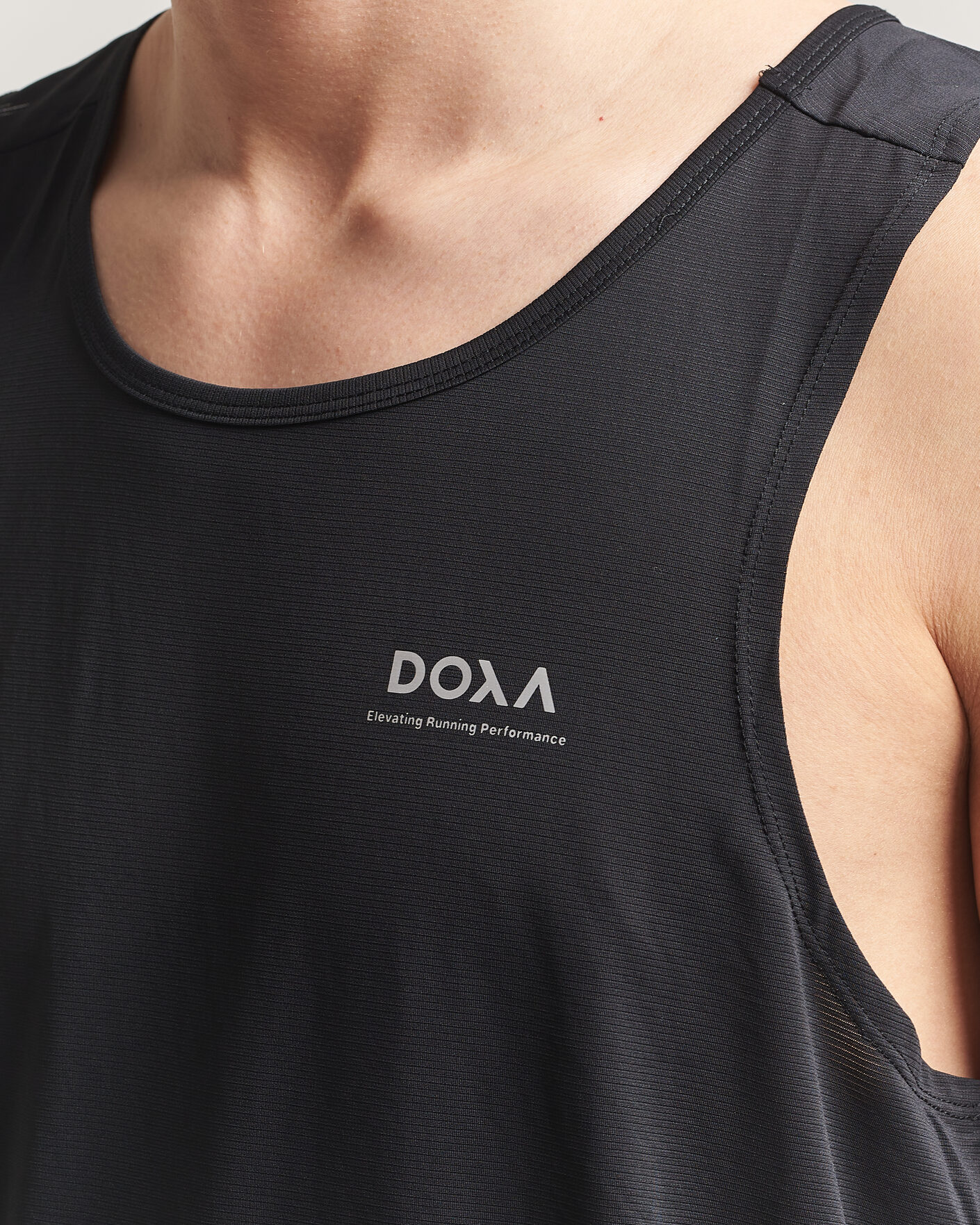 Men | T-Shirts | DOXA | Rerun Singlet Black