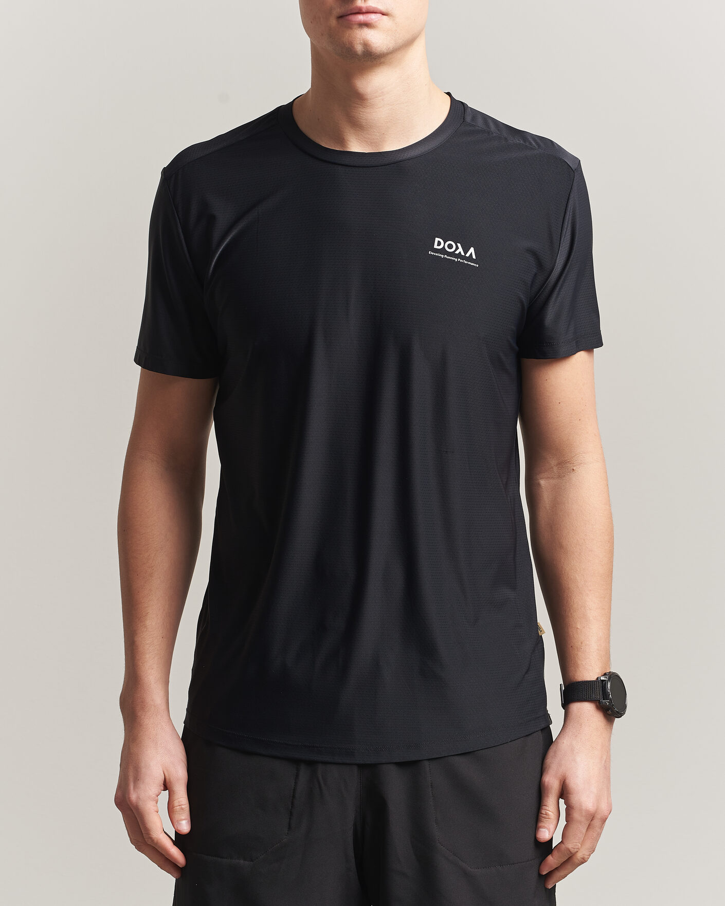 Men | T-Shirts | DOXA | Rerun Short Sleeve T-Shirt Black