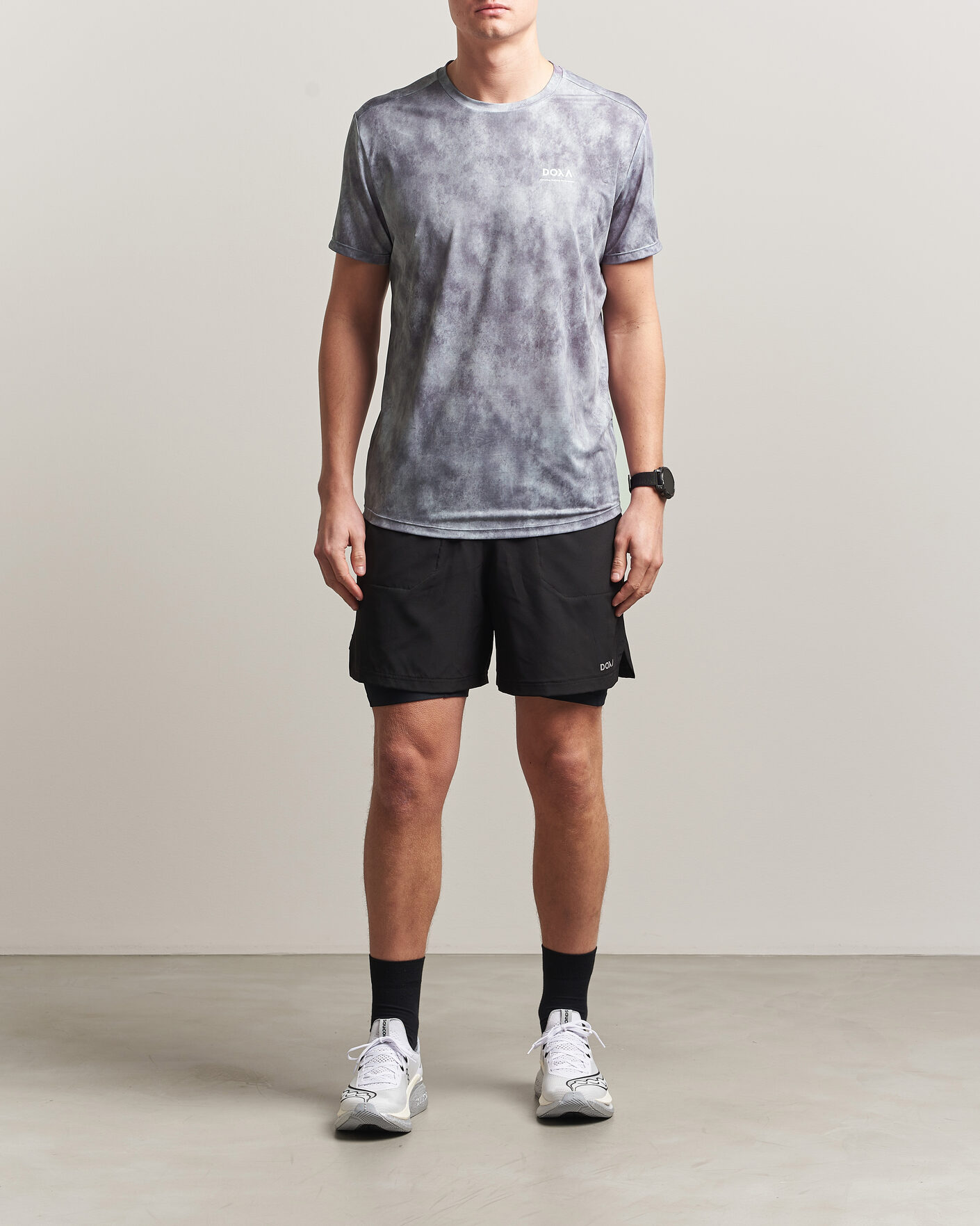 Men | T-Shirts | DOXA | Rerun Short Sleeve T-Shirt Stone