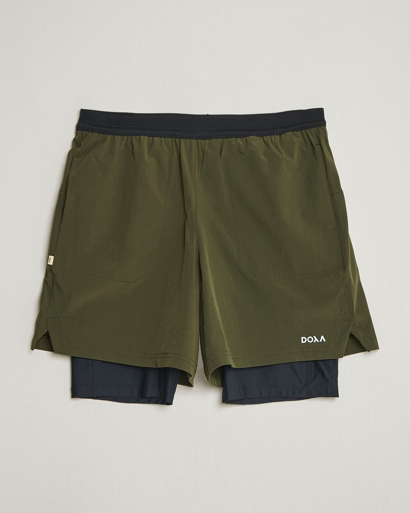 Men | Shorts | DOXA | Rerun 2-In-1 Shorts Forest