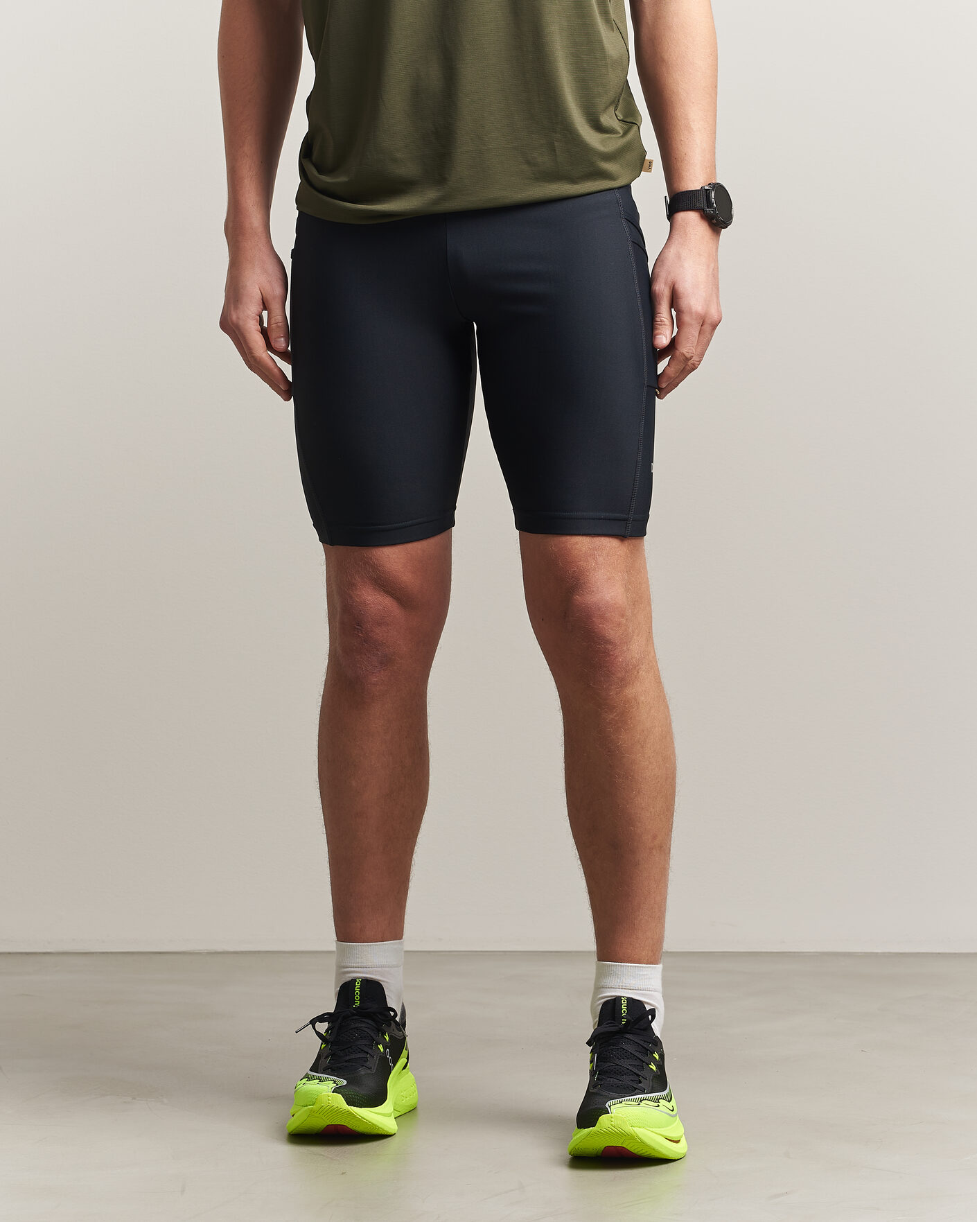 Men | Shorts | DOXA | Rerun Half Tights Black