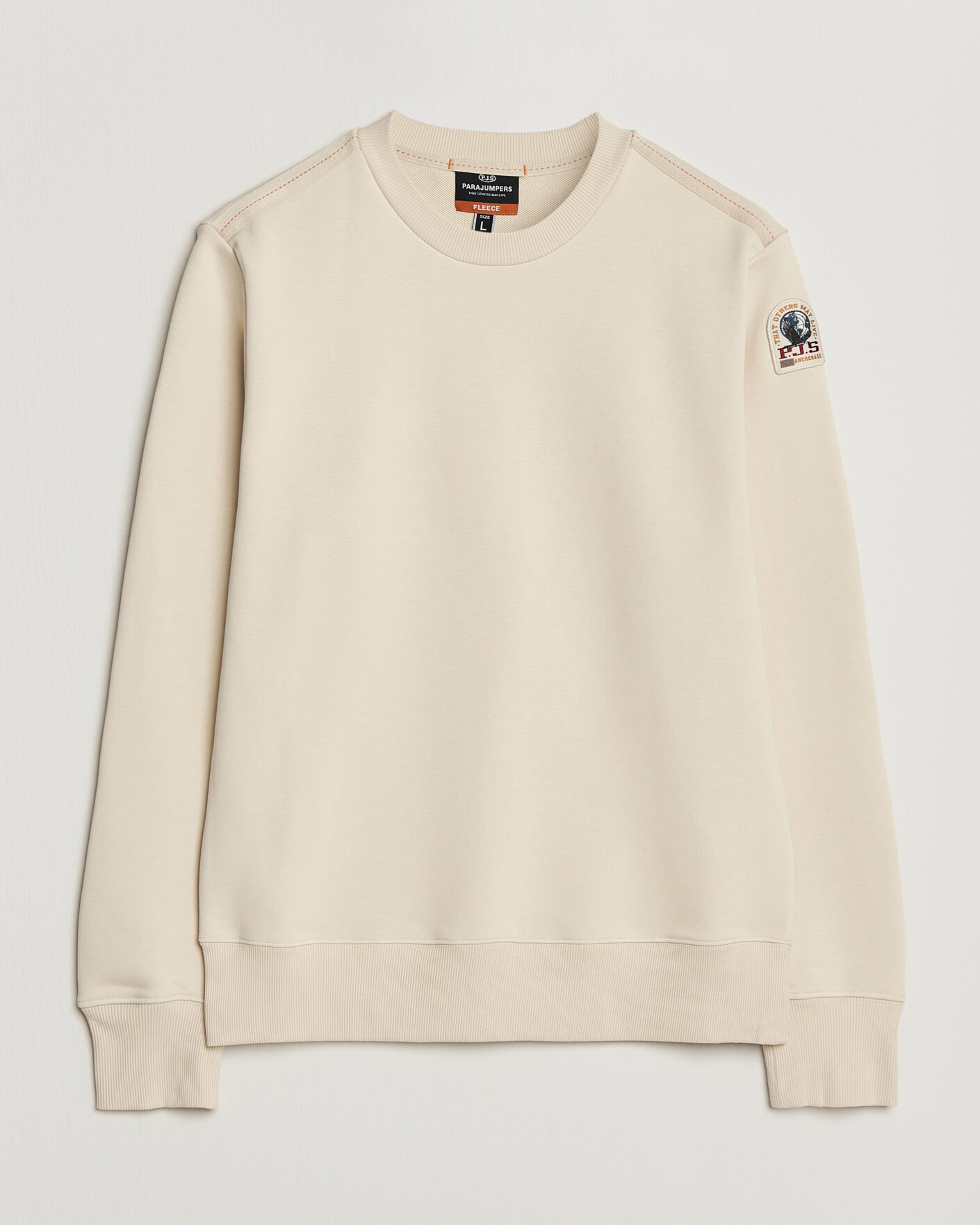 Men | Sweaters & Knitwear | Parajumpers | K2 Super Easy Crew Neck Sweatshirt Bone