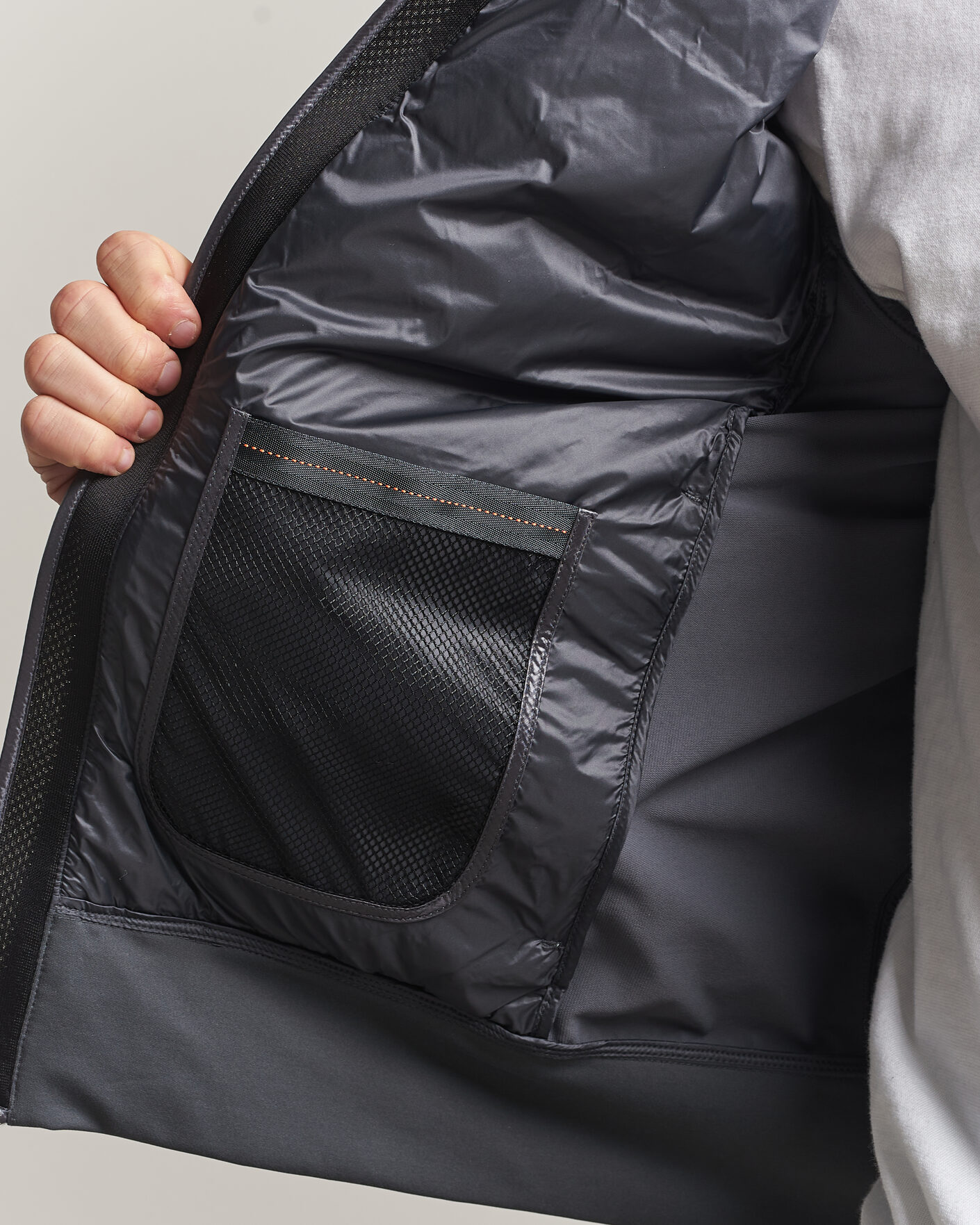 Men | Coats & Jackets | Parajumpers | Matty Techno Hybrid Jacket Gargoyle