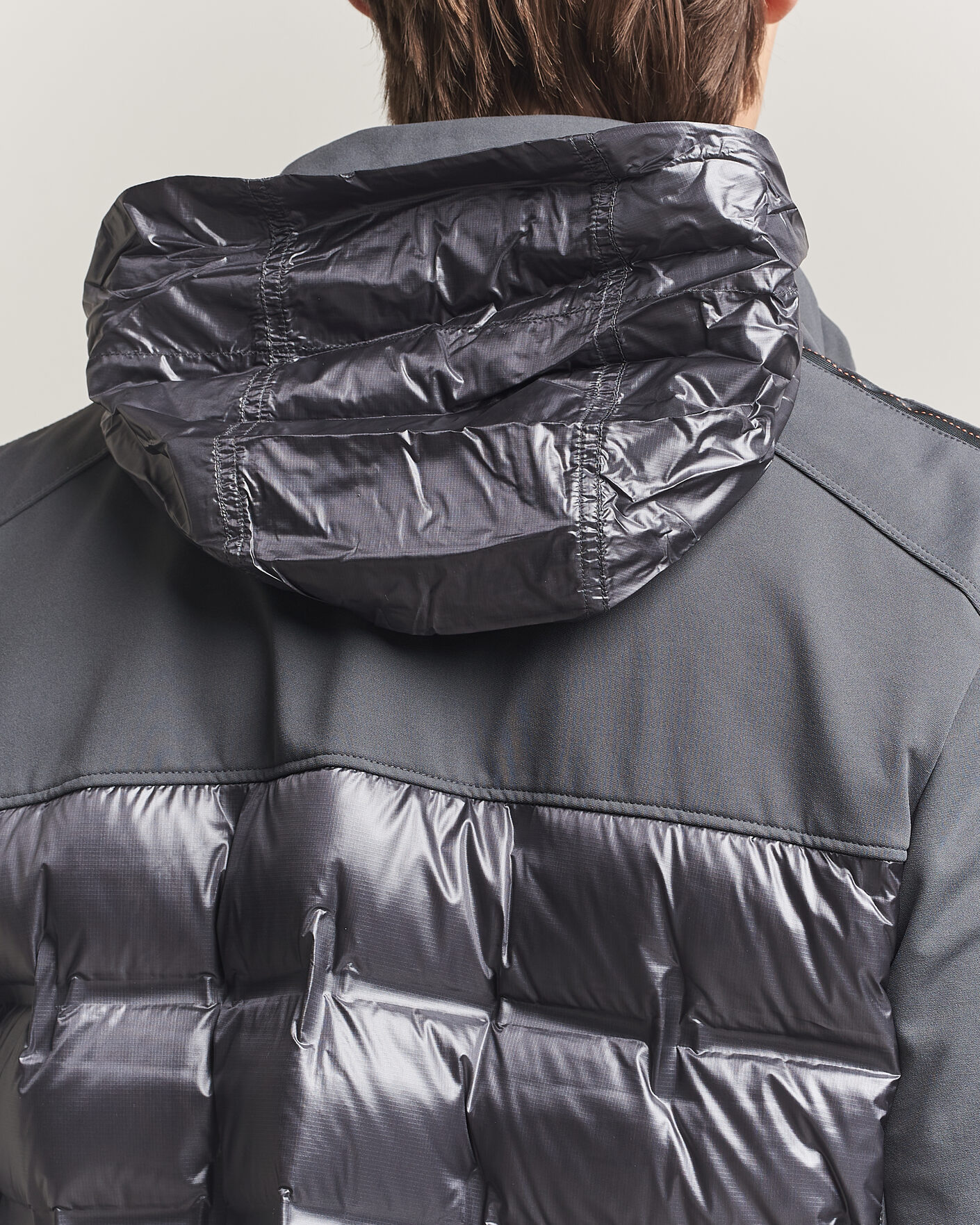 Men | Coats & Jackets | Parajumpers | Matty Techno Hybrid Jacket Gargoyle