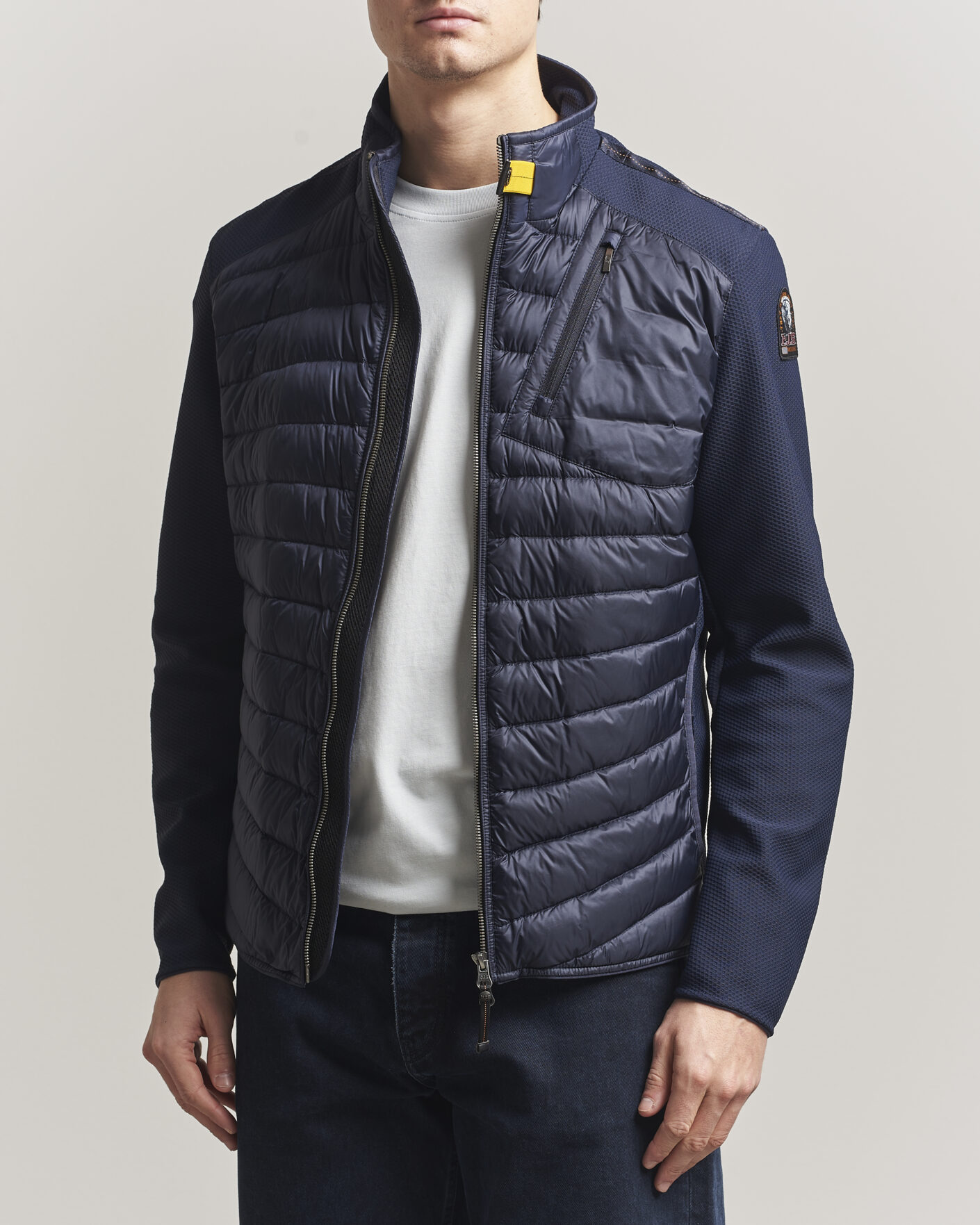 Men | Coats & Jackets | Parajumpers | Jayden Mesh Hybrid Jacket Navy