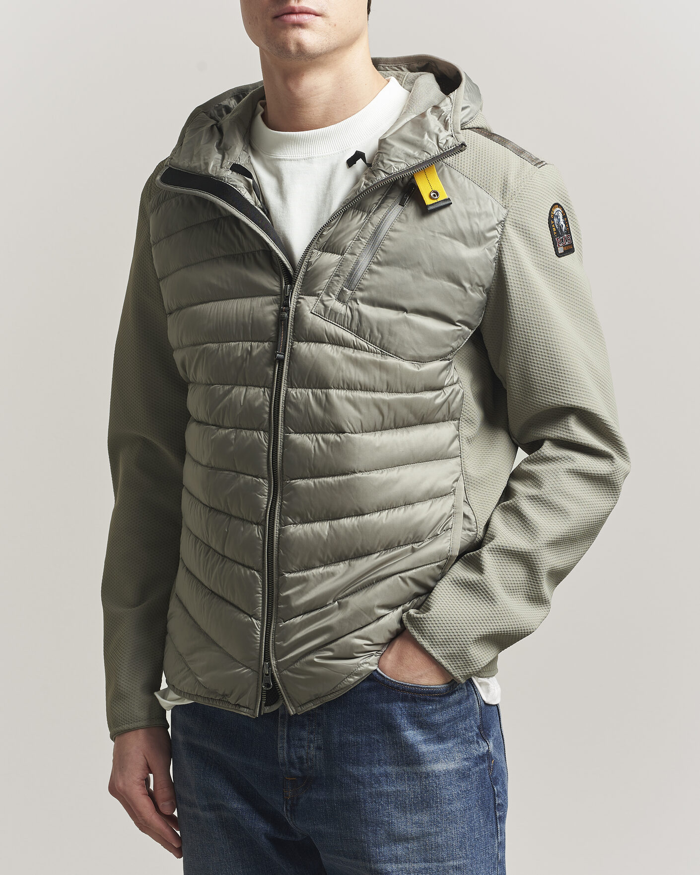 Men | Coats & Jackets | Parajumpers | Nolan Mesh Hooded Hybrid Nowhere