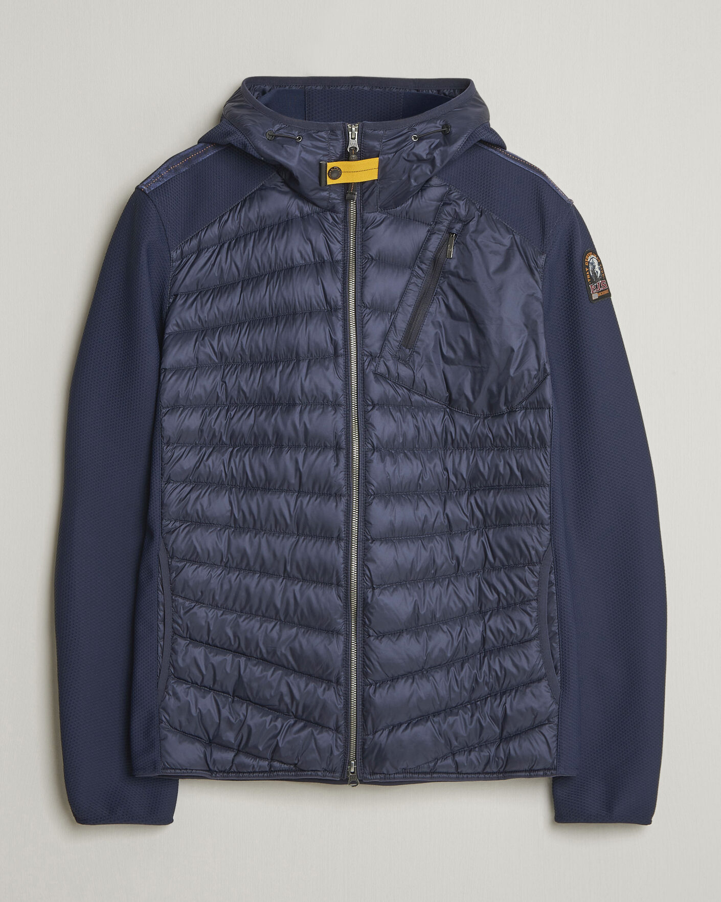 Men | Coats & Jackets | Parajumpers | Nolan Mesh Hooded Hybrid Navy