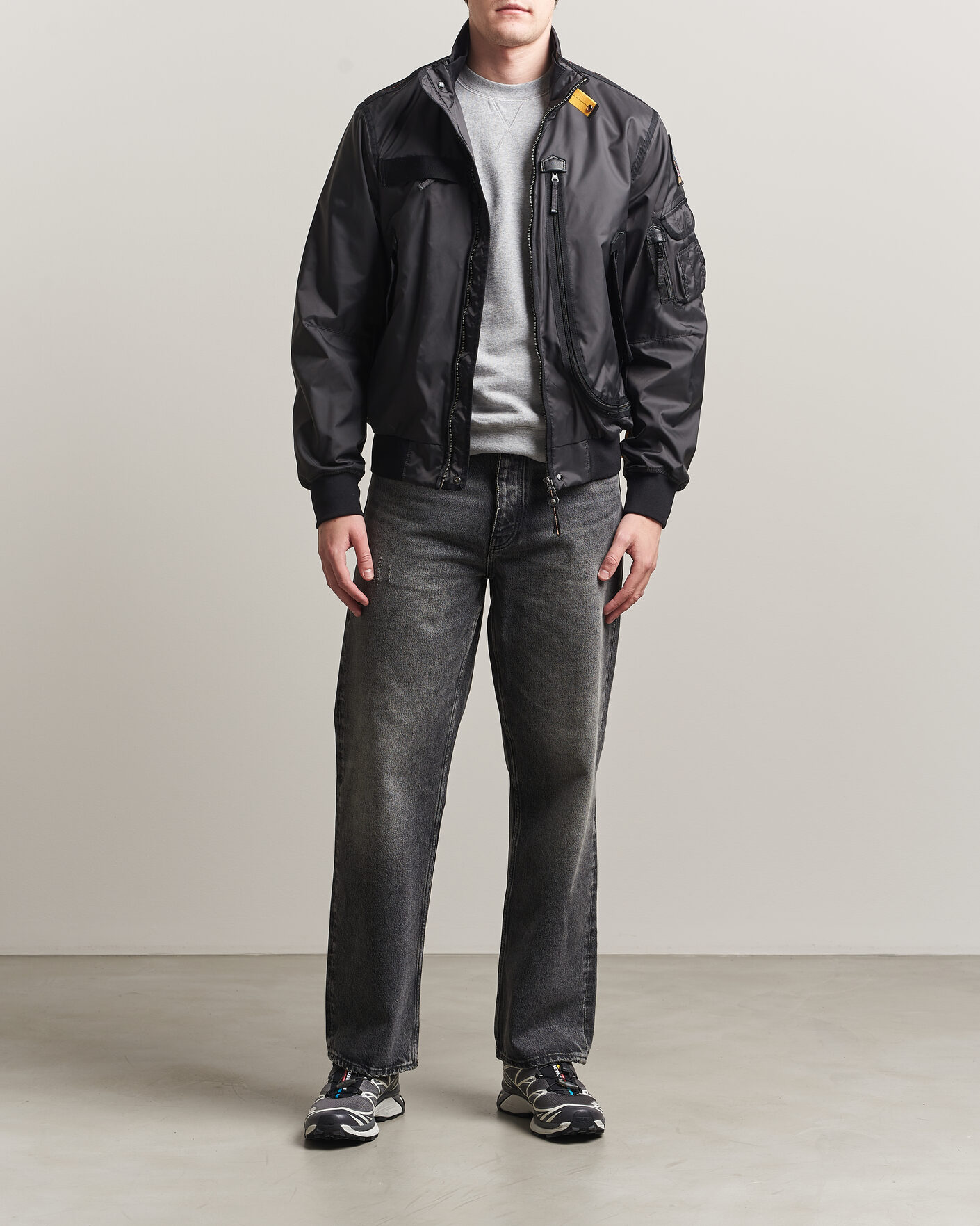 Parajumpers Wes Spring Masterpiece Jacket Off Black at CareOfCarl.com