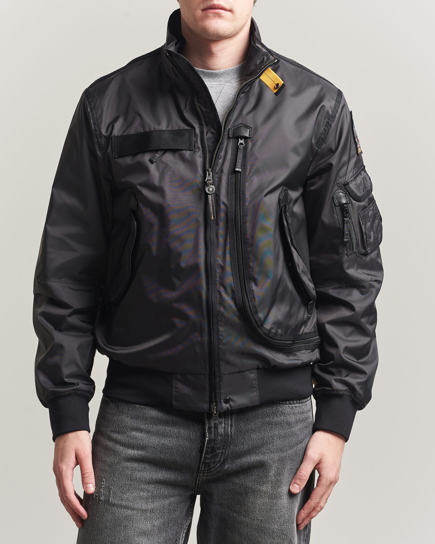 Parajumpers Wes Spring Masterpiece Jacket Off Black at CareOfCarl.com