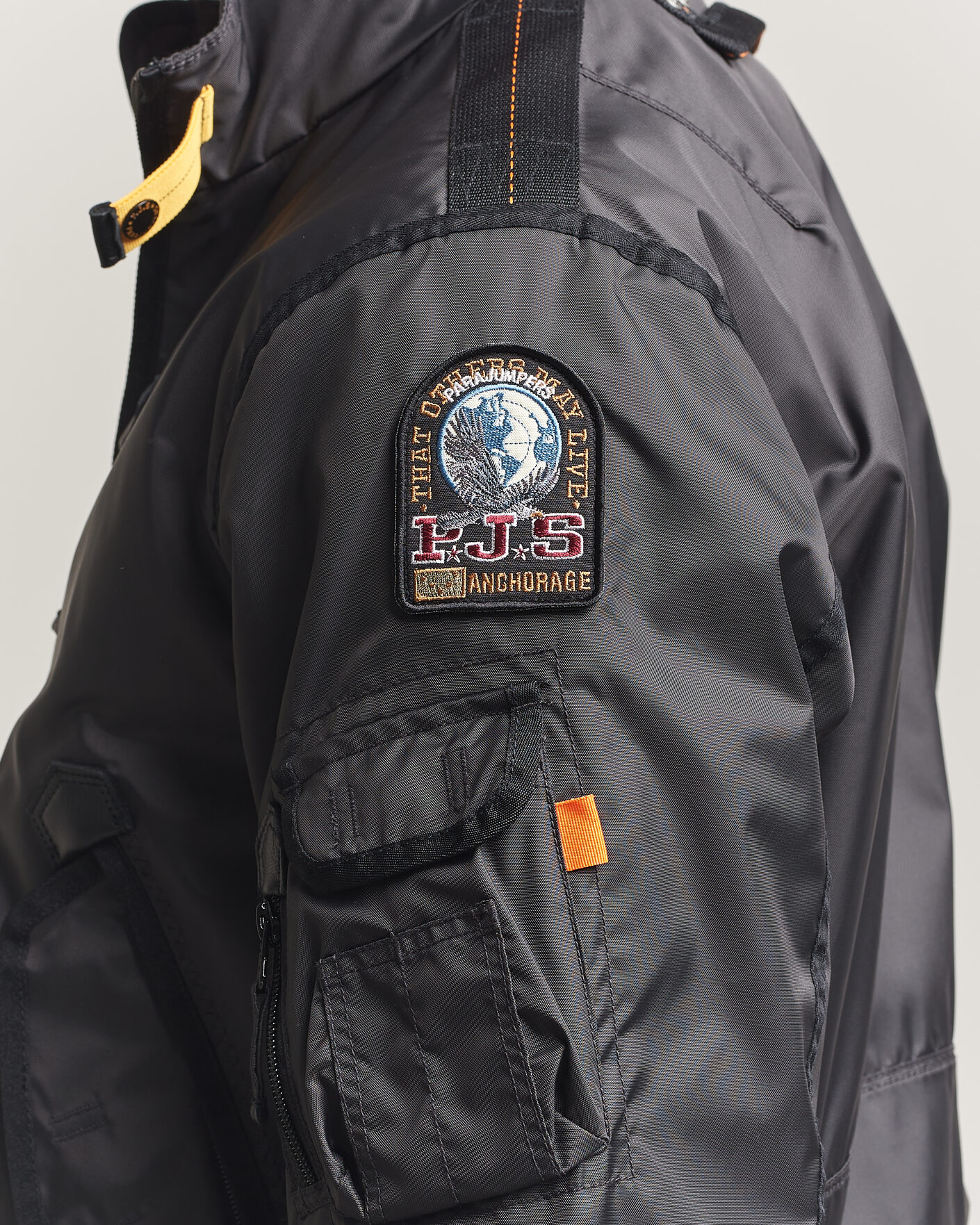 Parajumpers Wes Spring Masterpiece Jacket Off Black at CareOfCarl.com