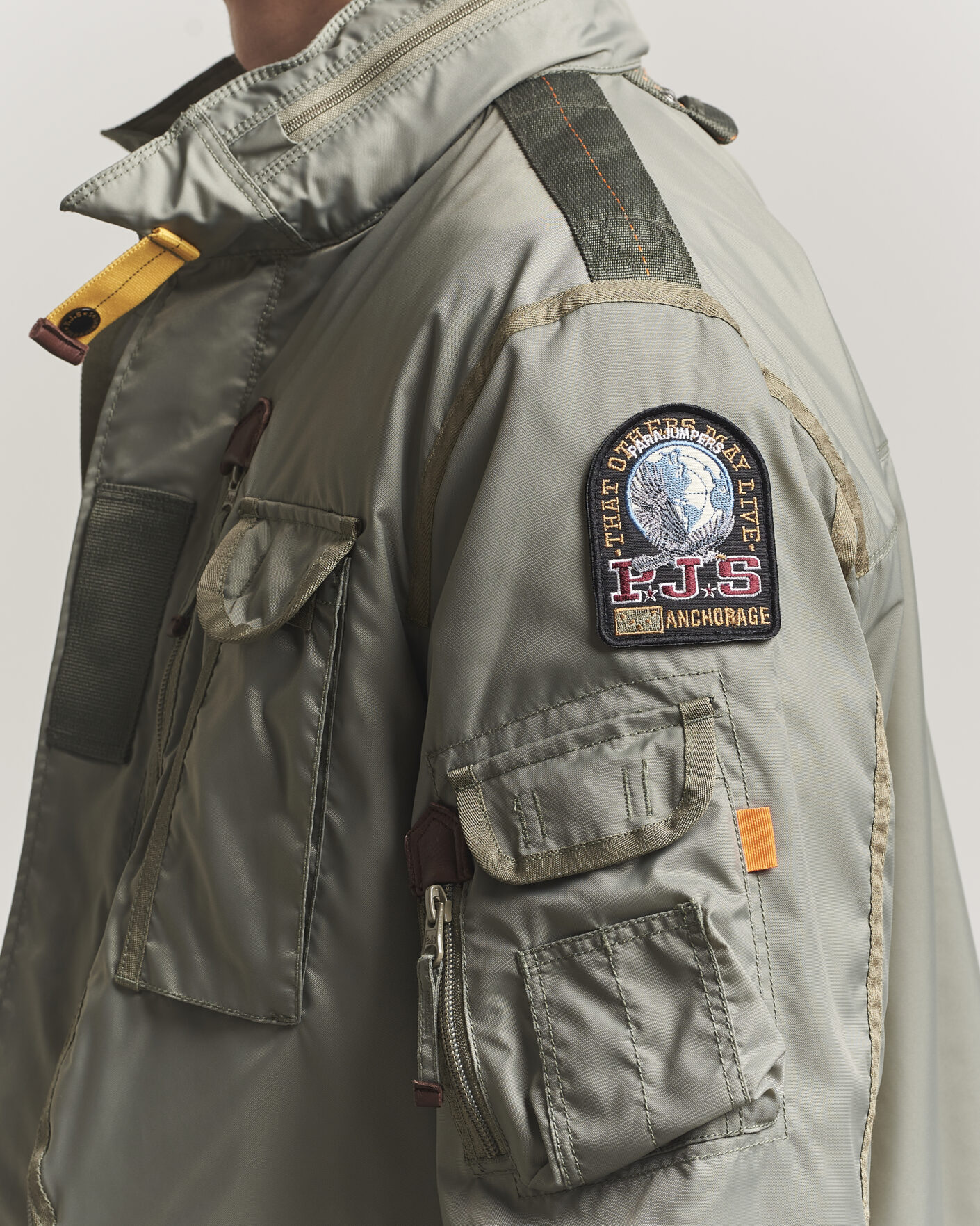 Men | Coats & Jackets | Parajumpers | Morgan Spring Masterpiece Jacket Ashen Sage