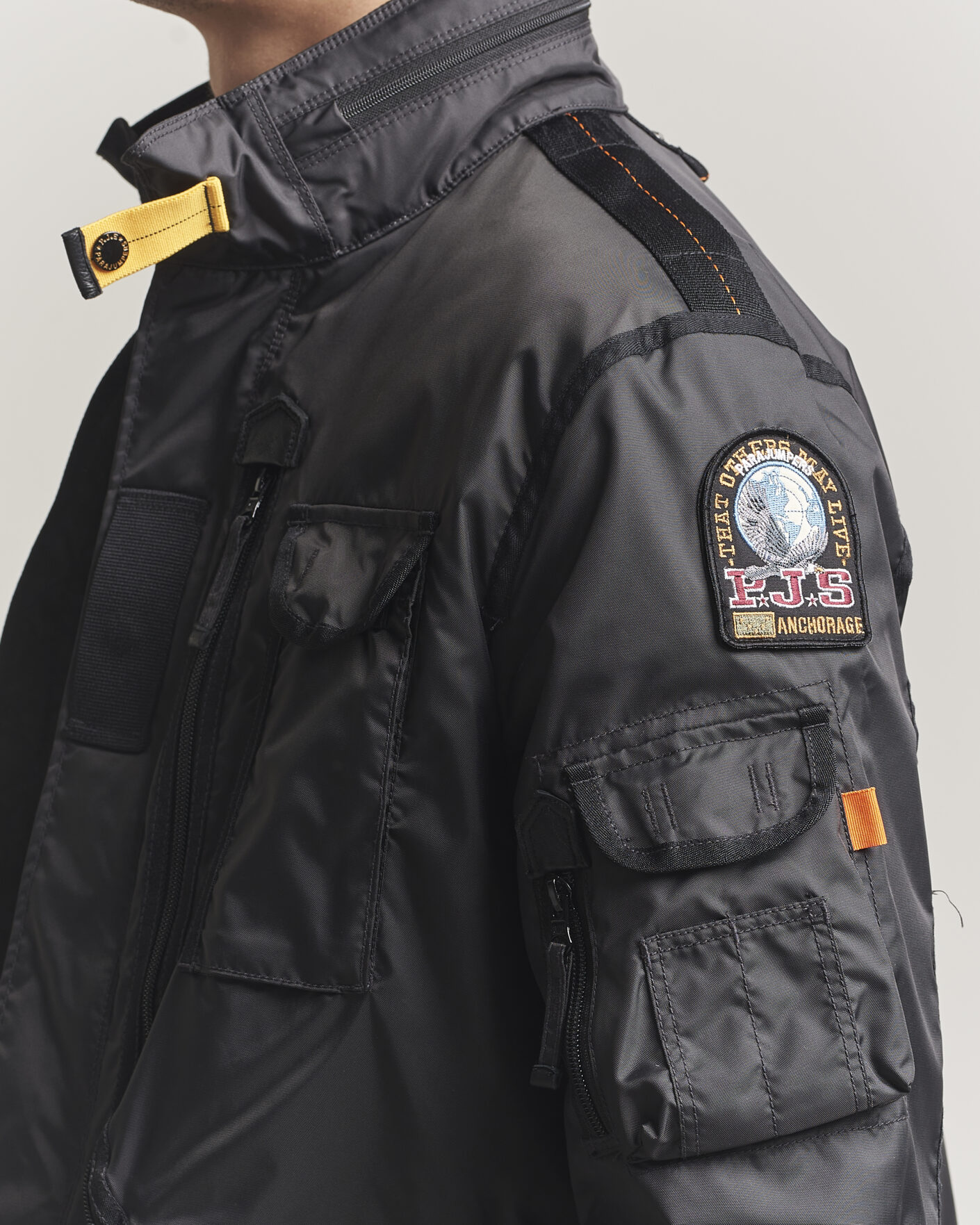 Men | Coats & Jackets | Parajumpers | Morgan Spring Masterpiece Jacket Off Black