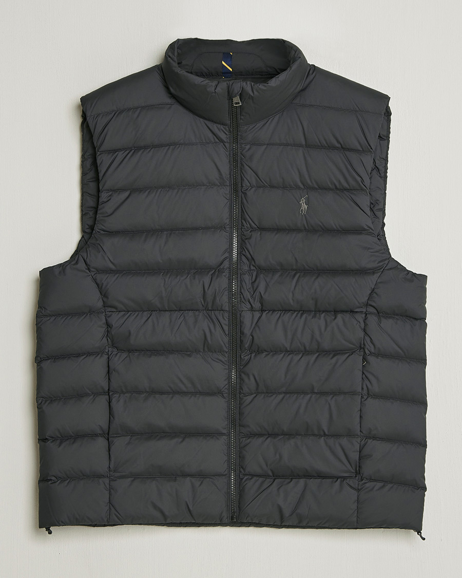Polo Ralph Lauren Matte Insulated Vest Black at CareOfCarl.com