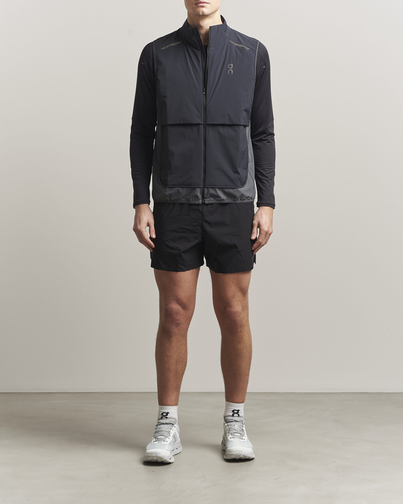 Men | Gilets | On | Weather Vest Black/Eclipse