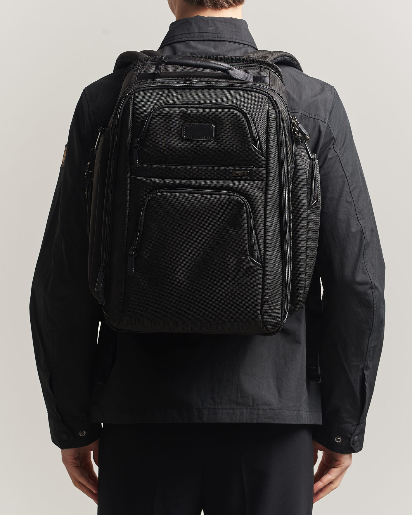 Men | Bags | TUMI | Alpha 4 Packing Backpack Black