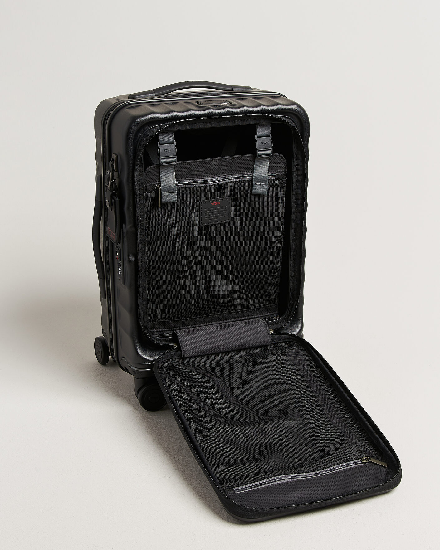 TUMI 19 Degree Carry-on Front Access Trolley Black at CareOfCarl.com