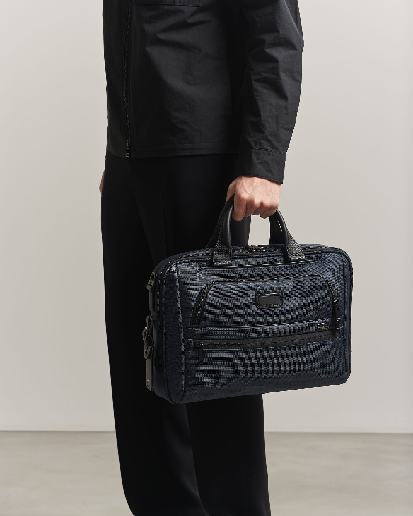 Men | Bags | TUMI | Alpha 4 Medium Briefcase Navy