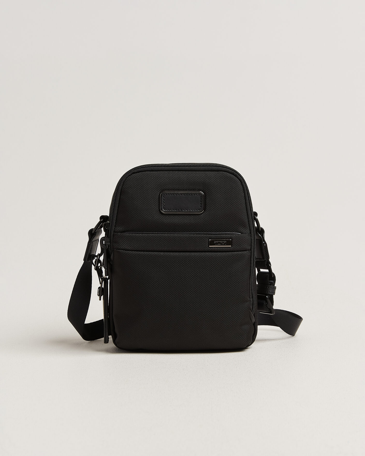 TUMI Alpha 4 Small Crossbody Bag Black at CareOfCarl.com