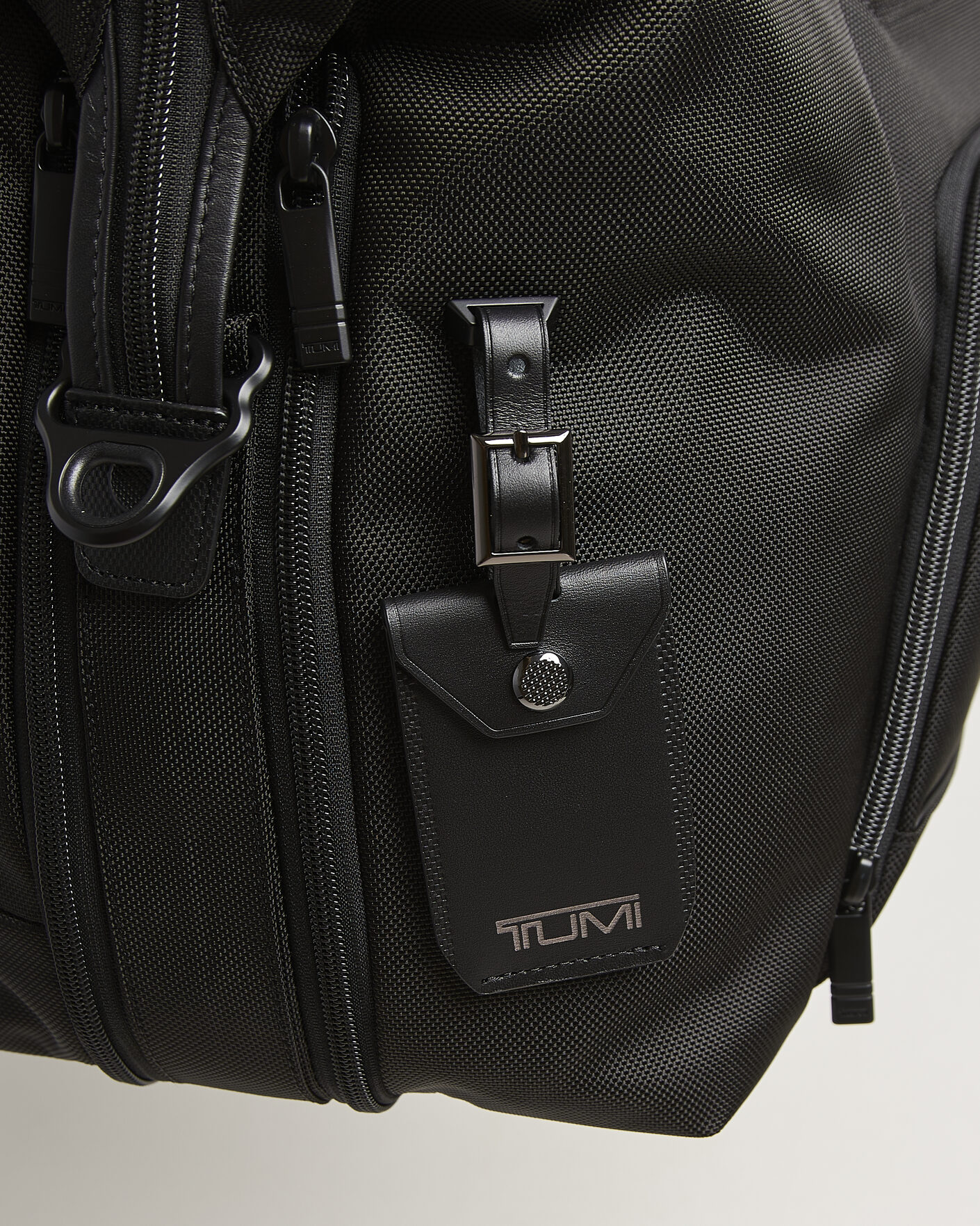 TUMI Alpha 4 Double Expansion Duffle Bag Black at CareOfCarl.com