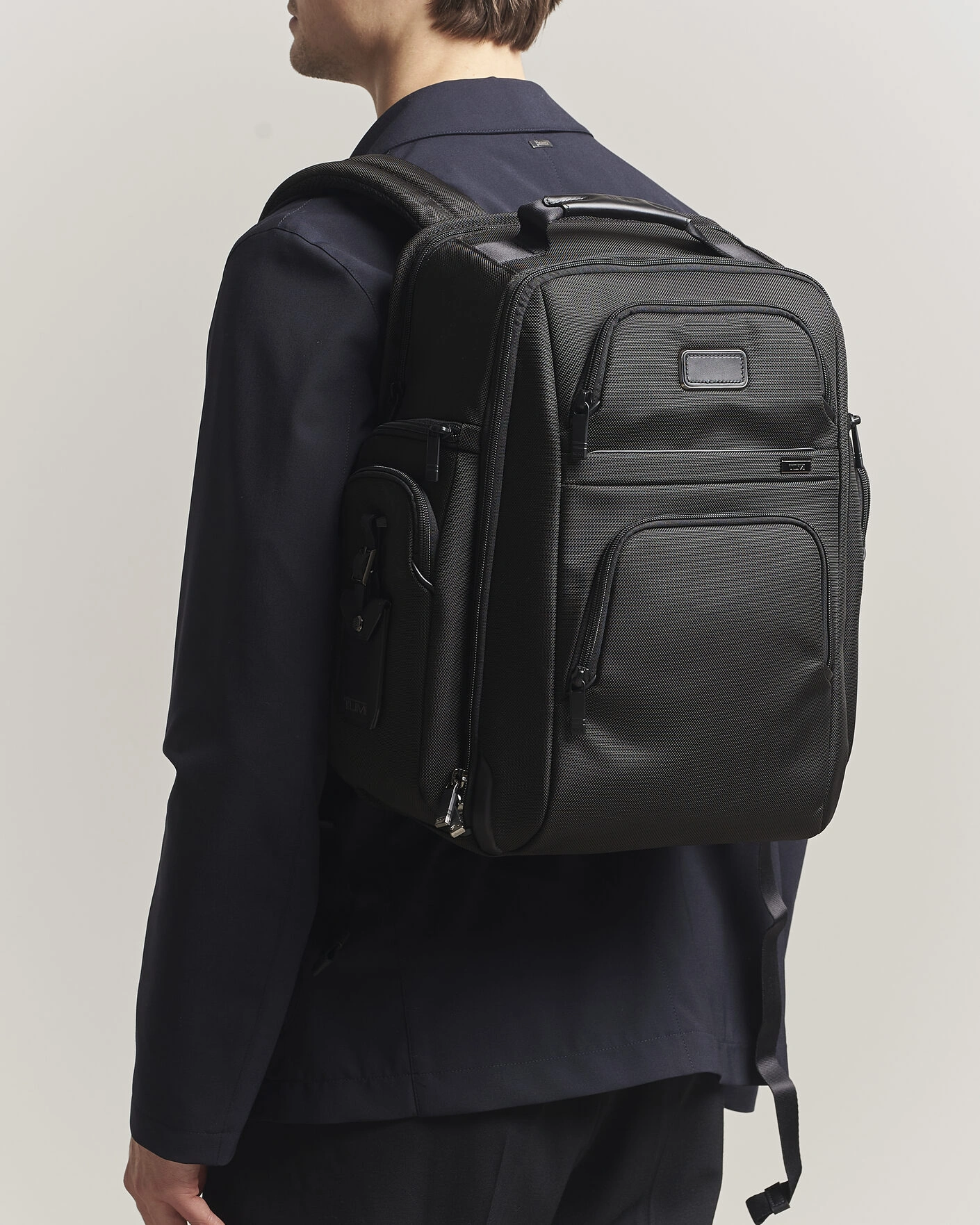 Men | Bags | TUMI | Alpha 4 Brief Backpack Black