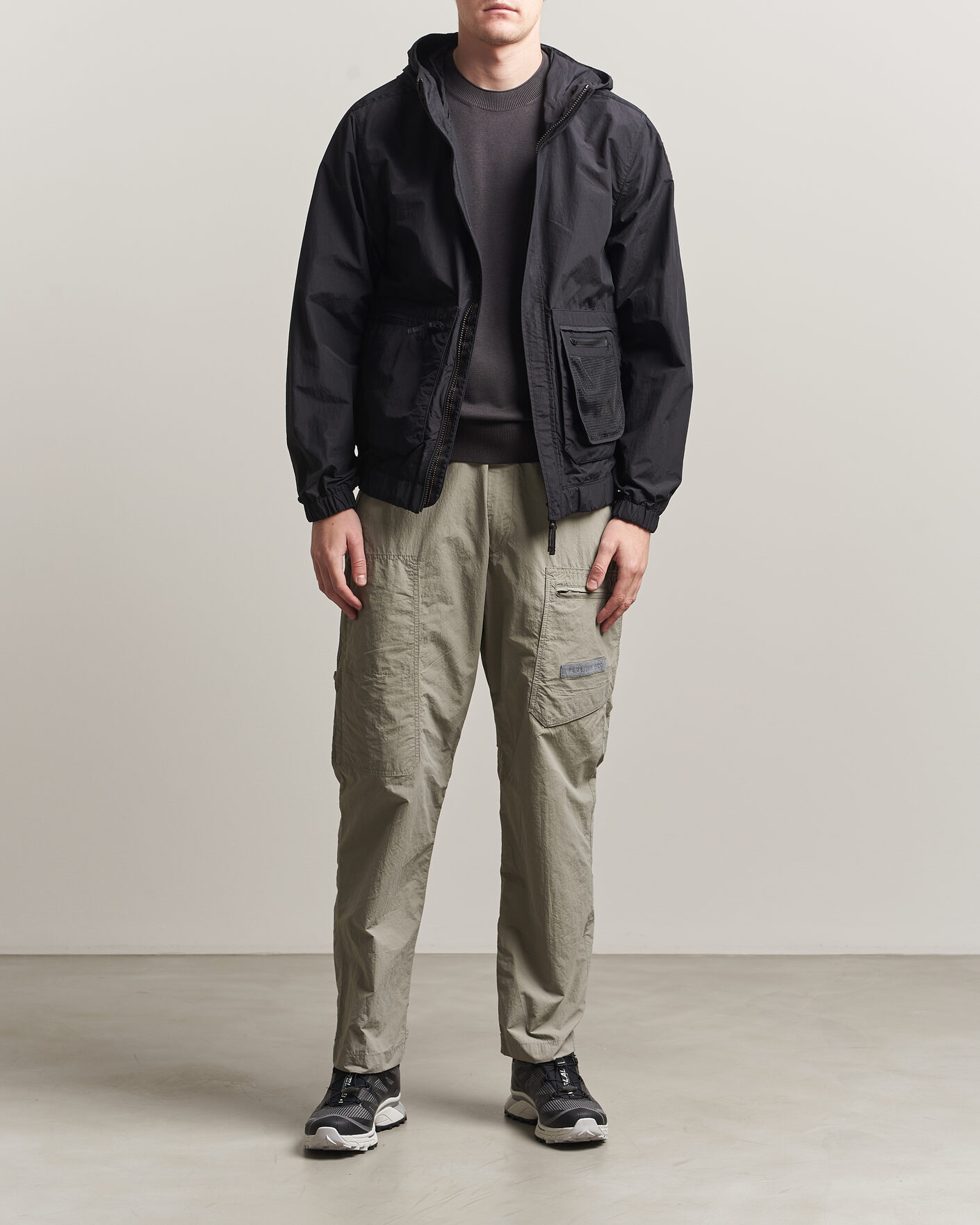 Men | Trousers | Parajumpers | Lovel Smash Peached Nylon Pants Nowhere