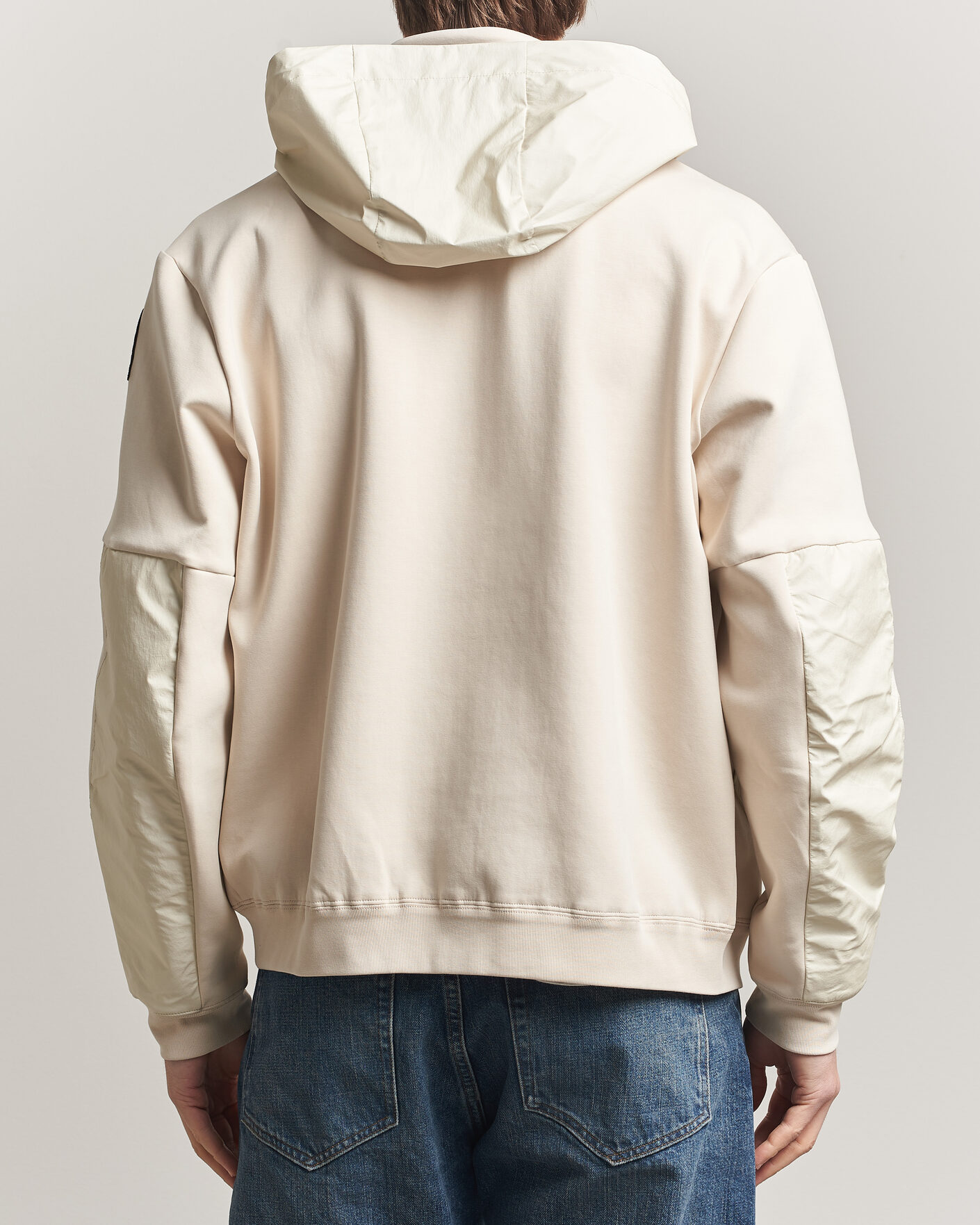 Men | Coats & Jackets | Parajumpers | Kouga Evo Fleece Hooded Hybrid Jacket Moonbeam