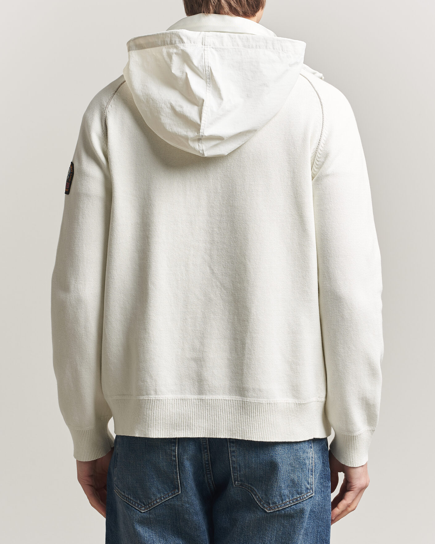 Men | Coats & Jackets | Parajumpers | Bargany Rescue Knitted Hybrid Jacket Star White