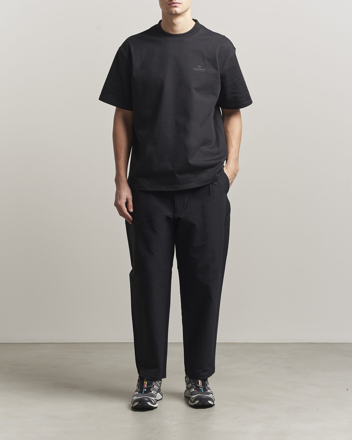 Men | T-Shirts | Parajumpers | Reg Compact Jersey T-Shirt Black