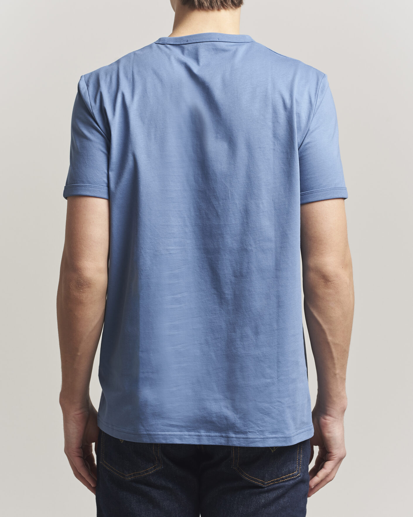 Men | T-Shirts | Fred Perry | Ringer T-Shirt Ace Blue