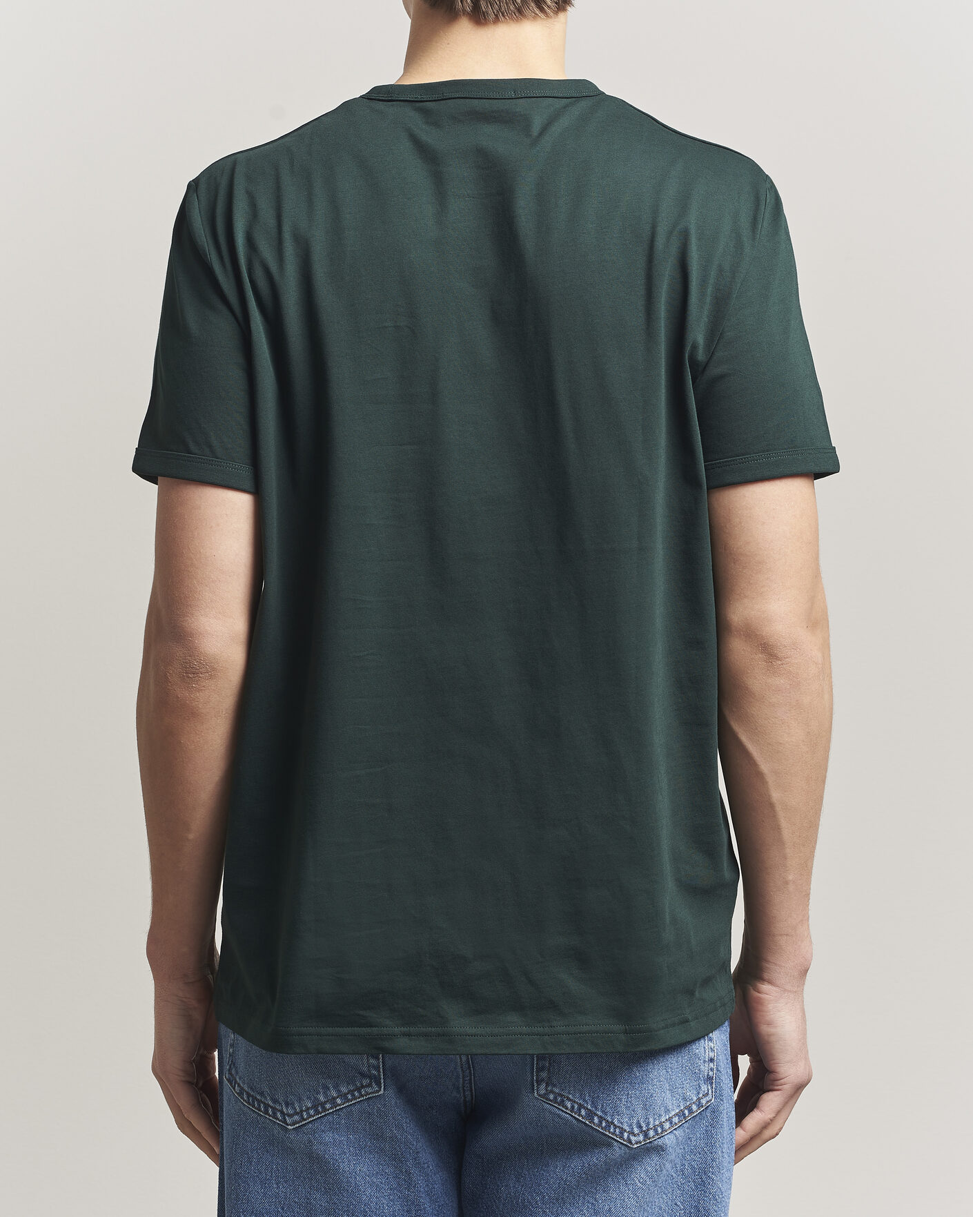 Men | T-Shirts | Fred Perry | Ringer T-Shirt Grassroots Green