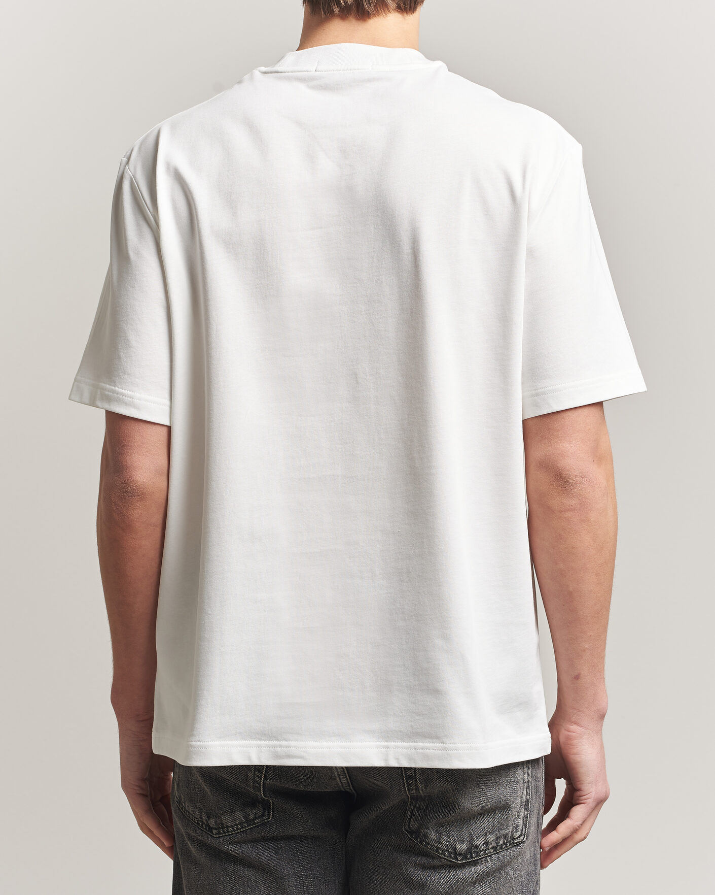 Men | T-Shirts | Fred Perry | Heavy Pocket T-Shirt Snow White