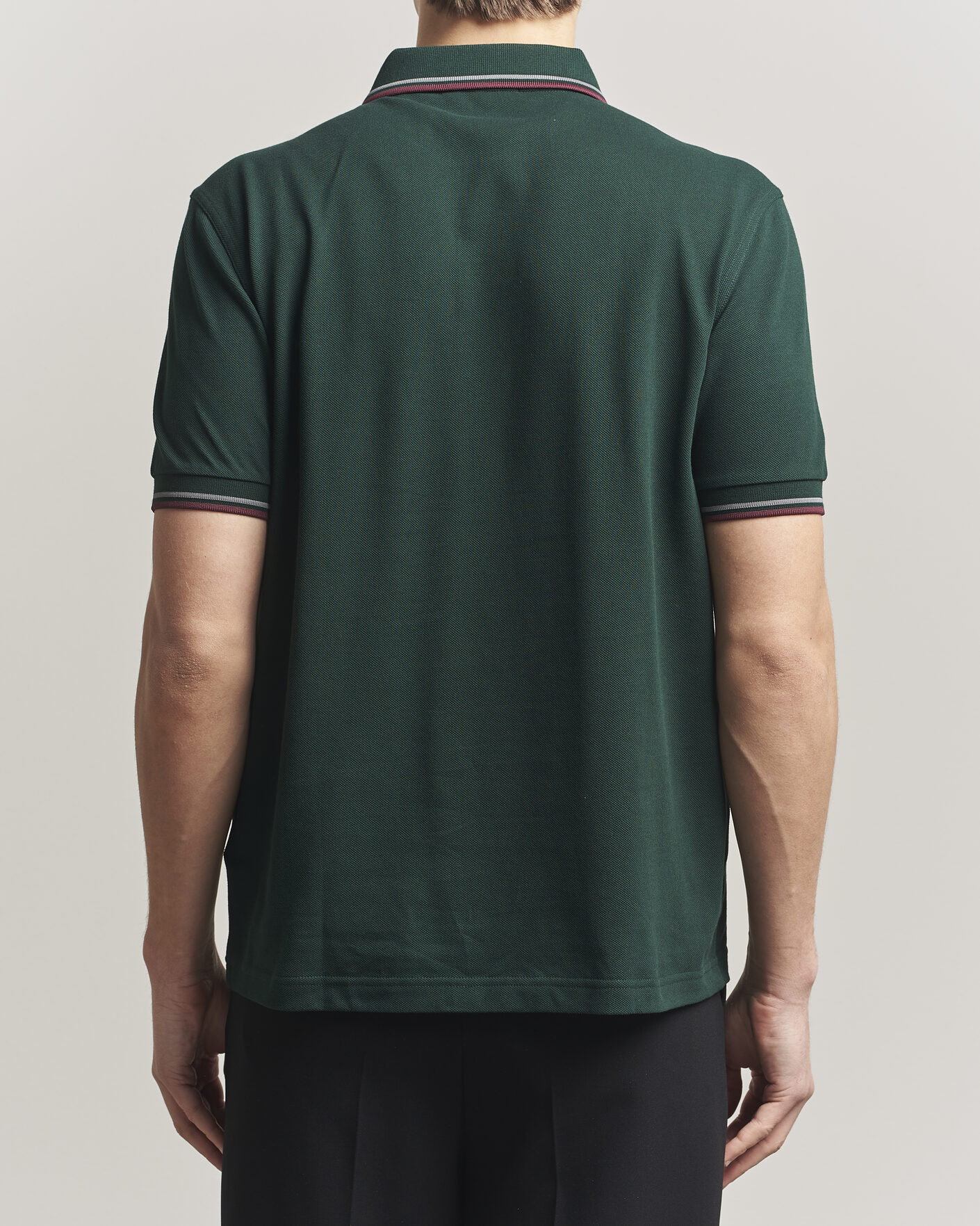 Men | Polo Shirts | Fred Perry | Twin Tipped Polo Shirt Grassroots Green
