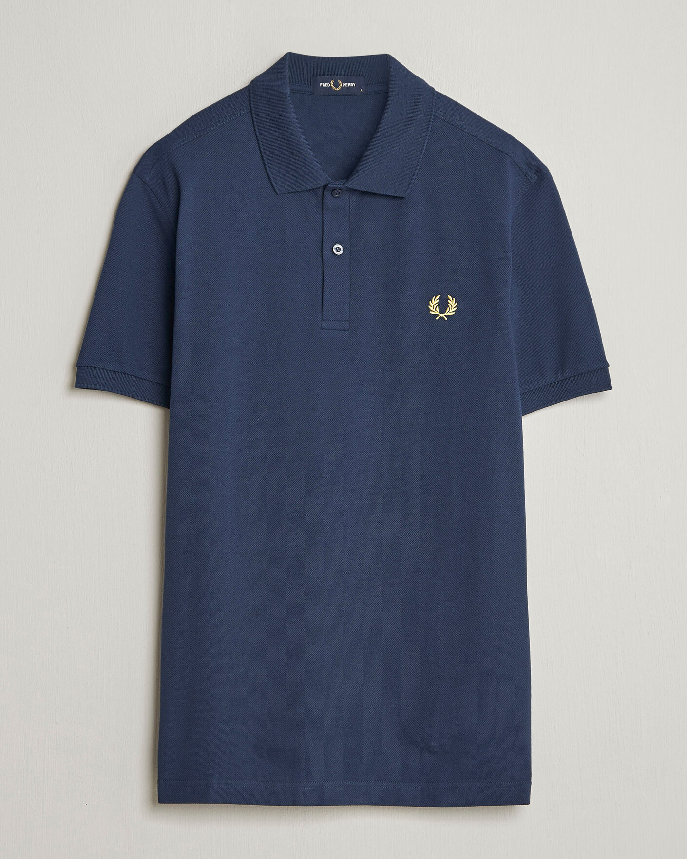 Men | Polo Shirts | Fred Perry | Plain Polo Tennis Blue