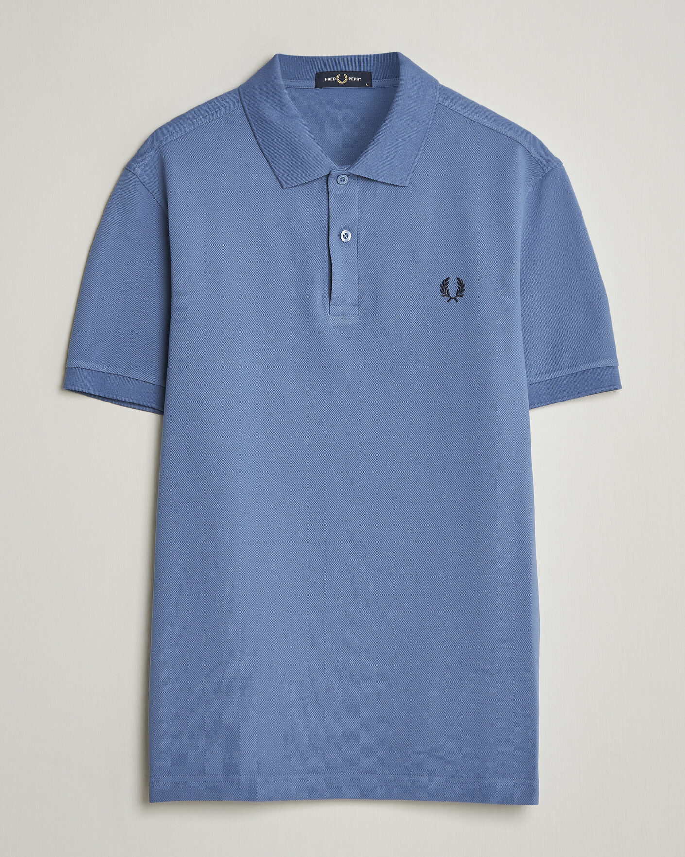 Men | Polo Shirts | Fred Perry | Plain Polo Ace Blue