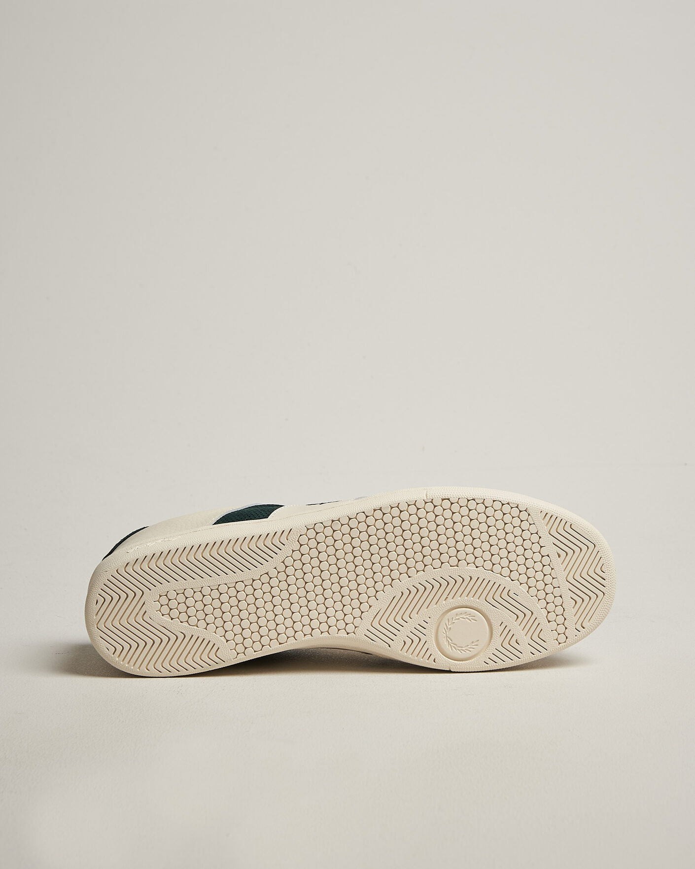 Men | Sneakers | Fred Perry | B725 Leather/Suede Sneaker Ecru