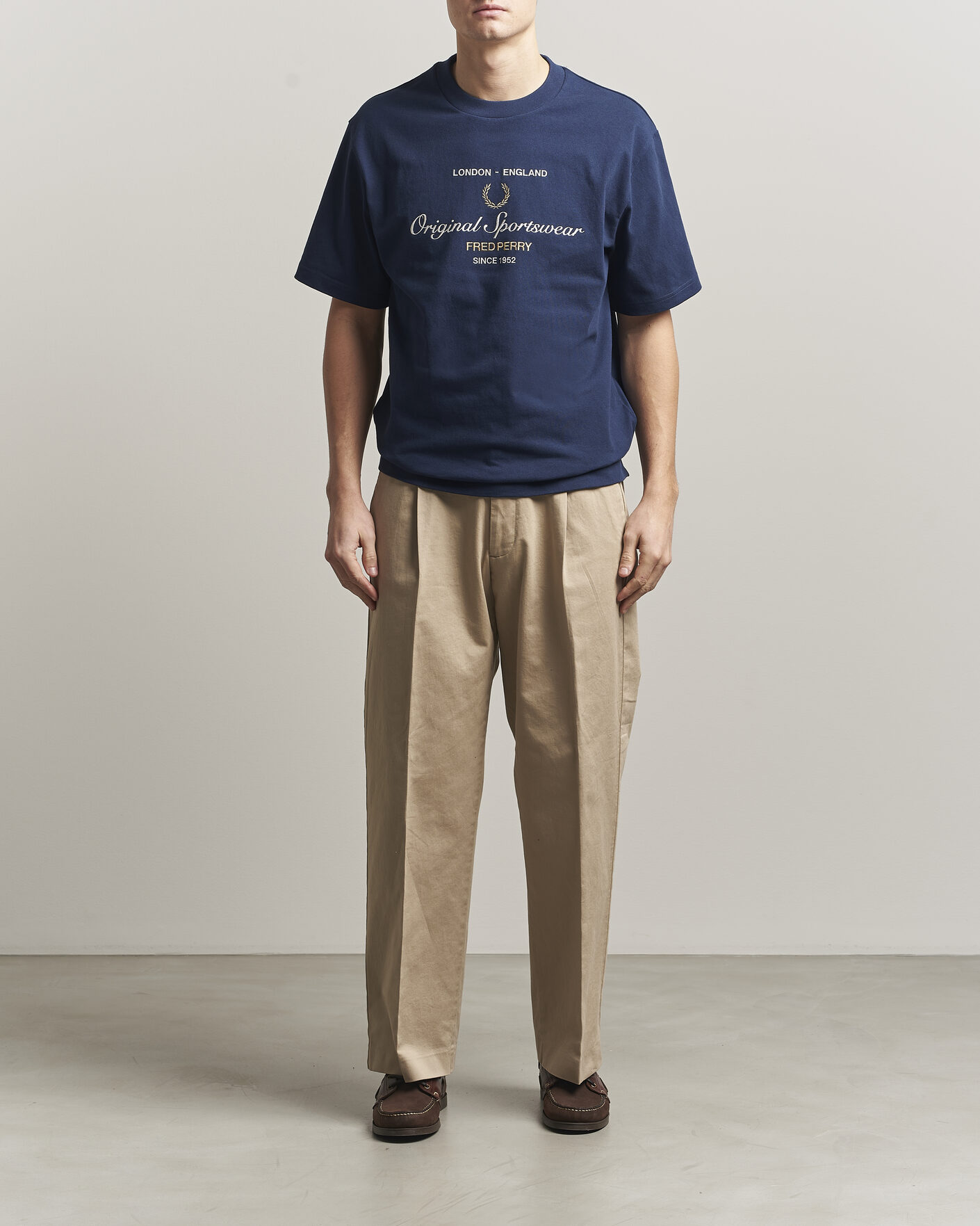 Men | T-Shirts | Fred Perry | Original Sportswear T-Shirt Tennis Blue