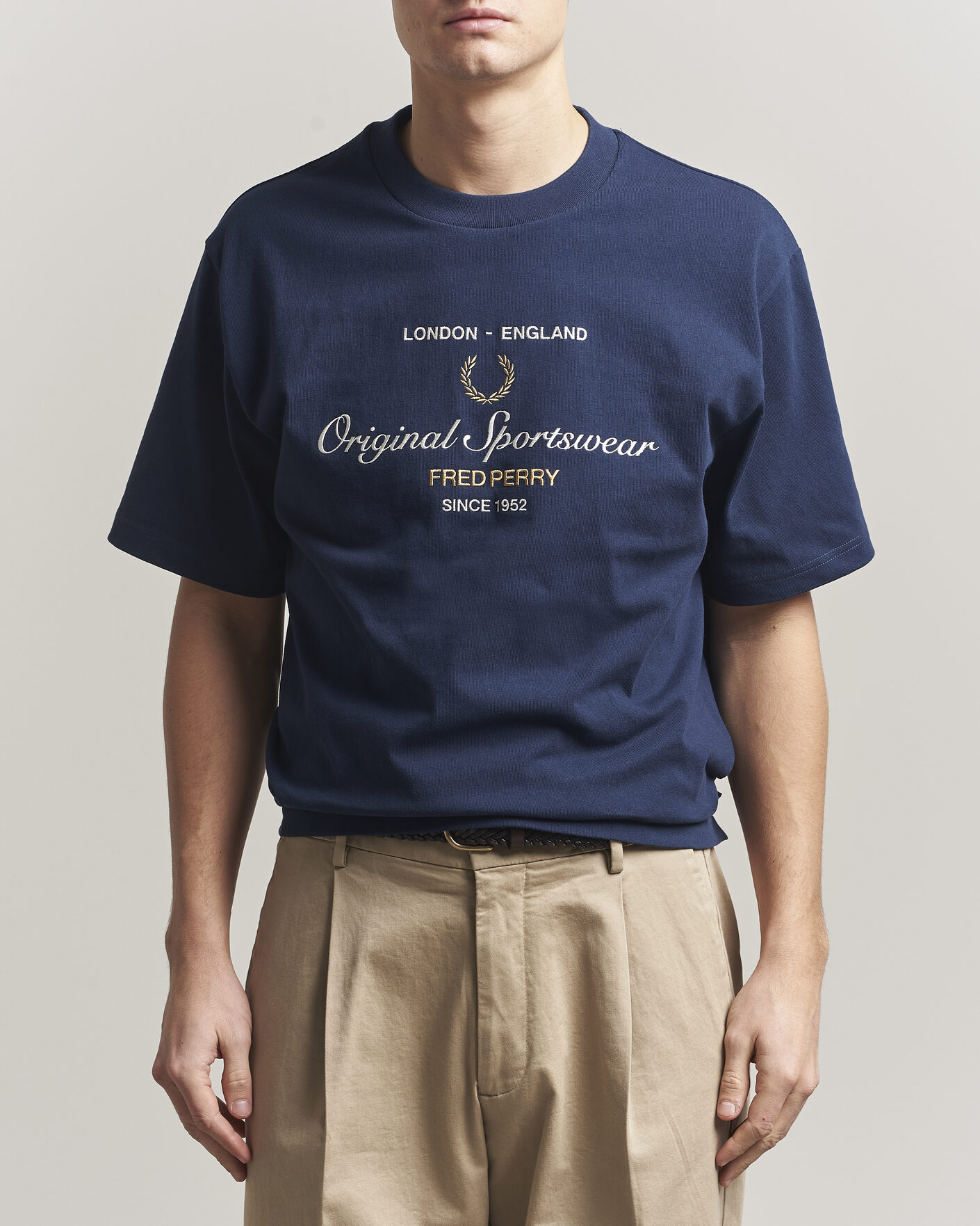 Men | T-Shirts | Fred Perry | Original Sportswear T-Shirt Tennis Blue