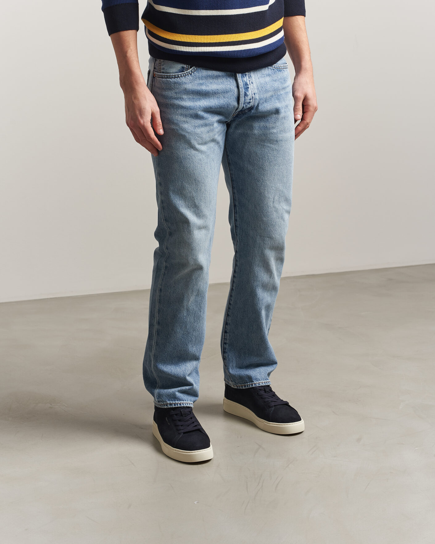 Men | Sneakers | GANT | Mc Julien Suede Sneaker Dark Blue