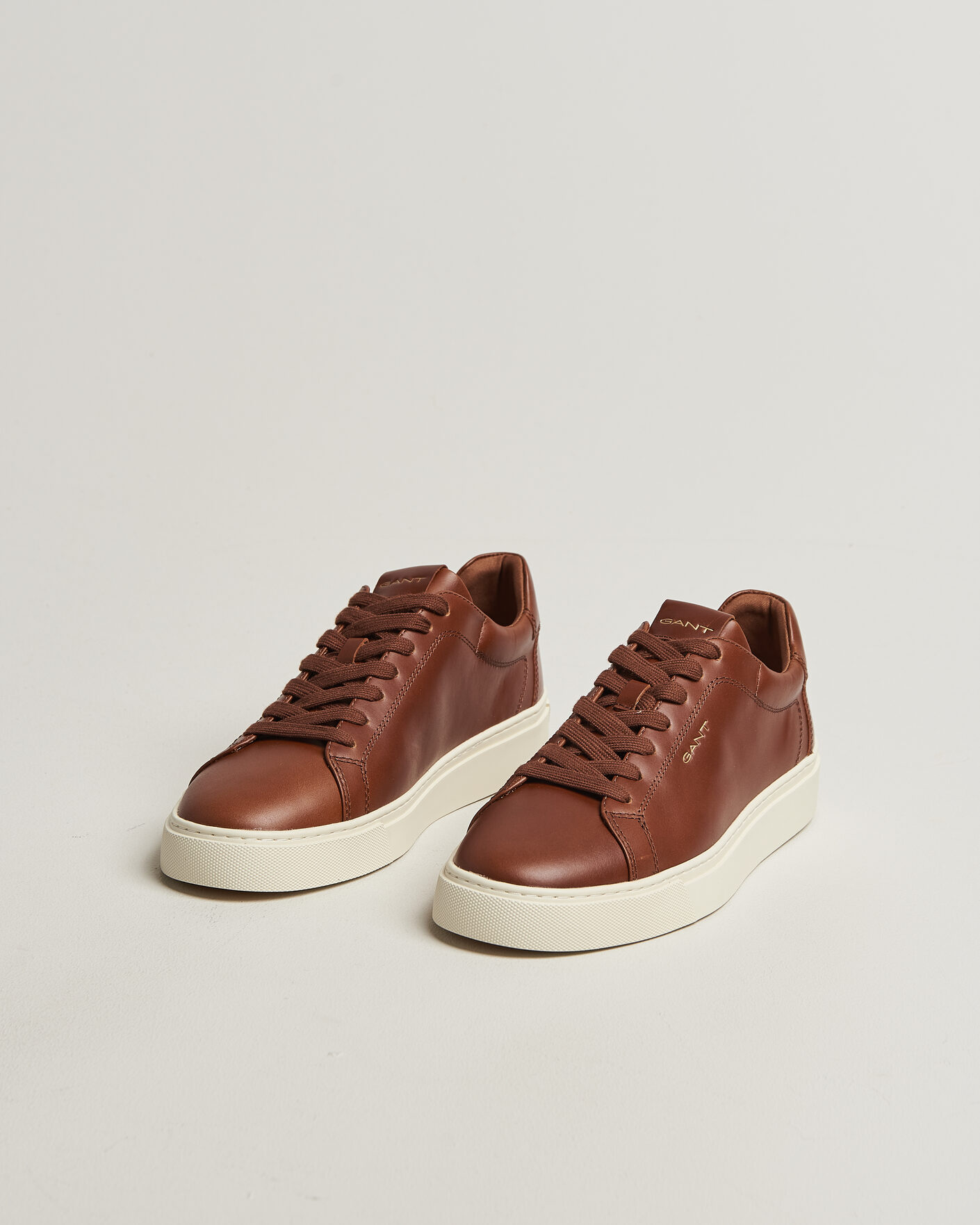 Men | Sneakers | Gant | Mc Julien Leather Sneaker Dark Tan